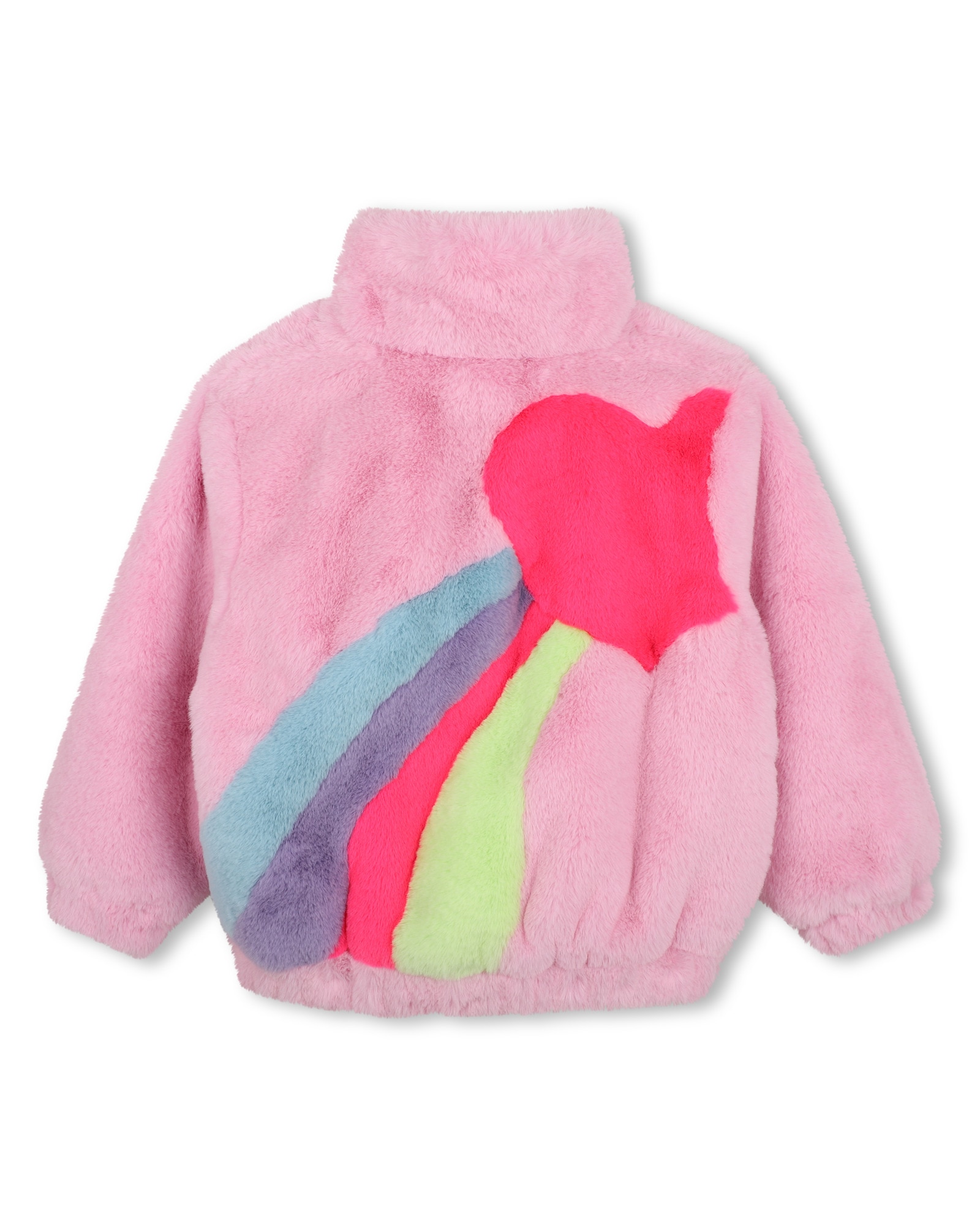 Imagen 0 de Abrigo de niña con estampado grande Multicolor