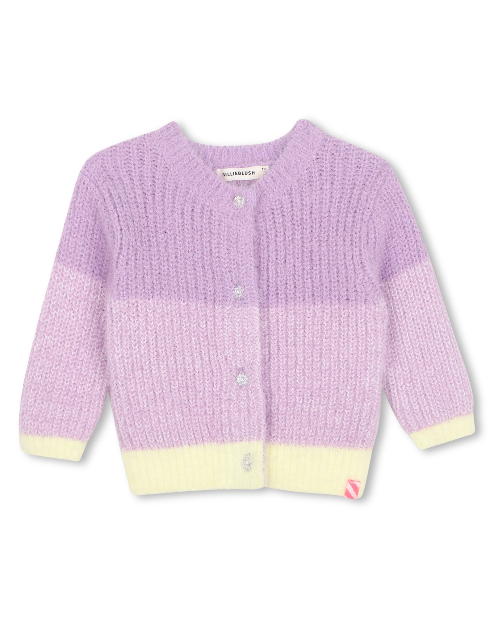Imagen 0 de Chaqueta de punto de bebé niña liso Lila