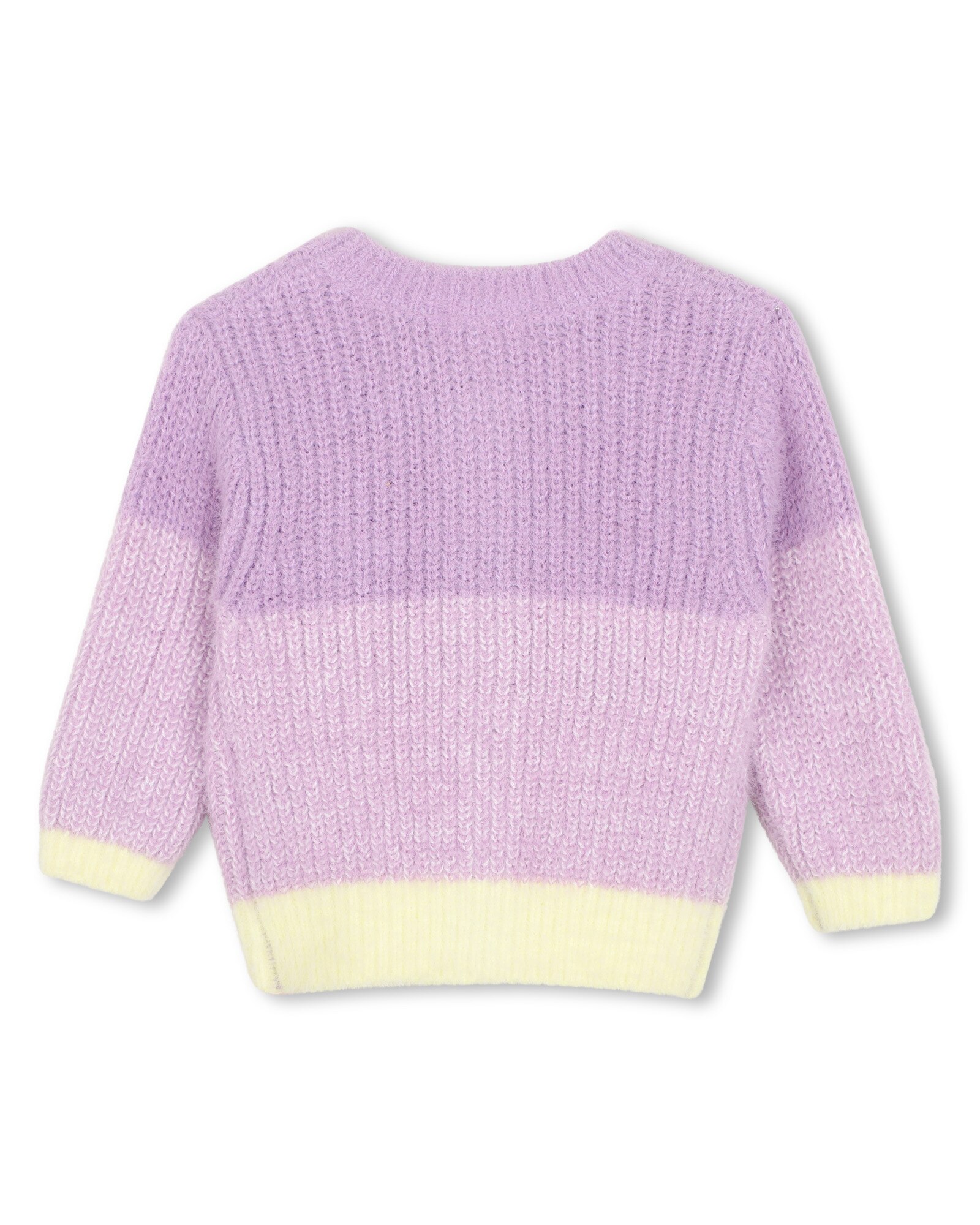 Chaqueta de punto de bebé niña liso - Billieblush - Lila Lila-3