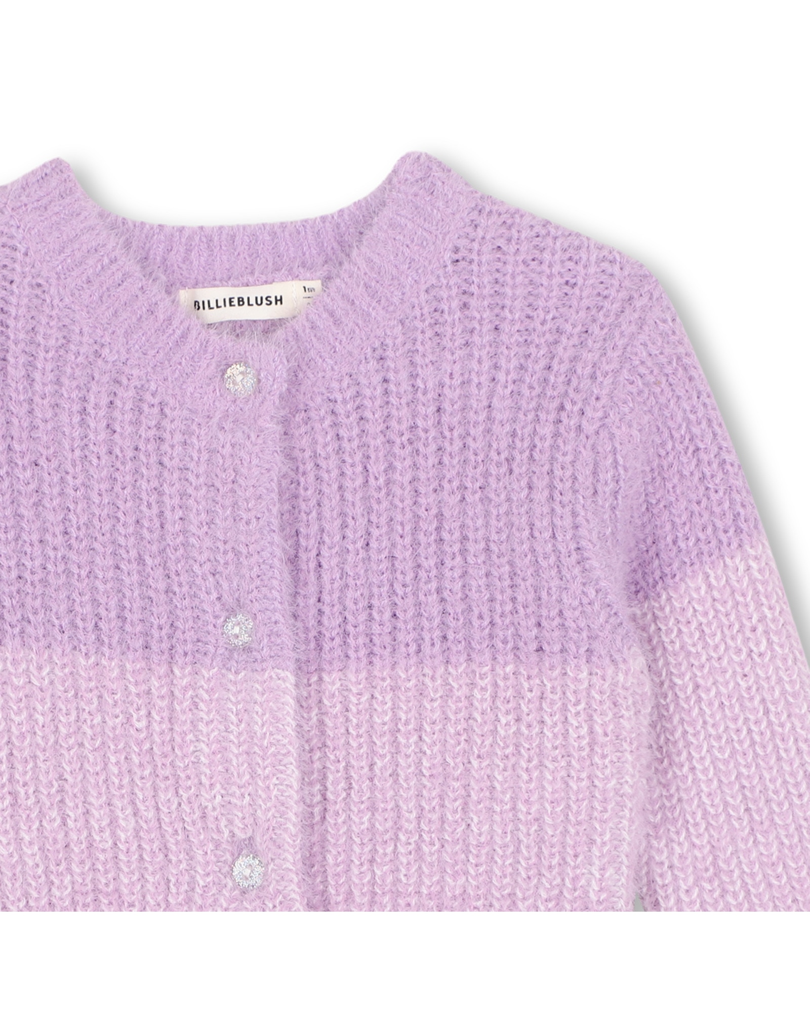 Chaqueta de punto de bebé niña liso - Billieblush - Lila Lila-2