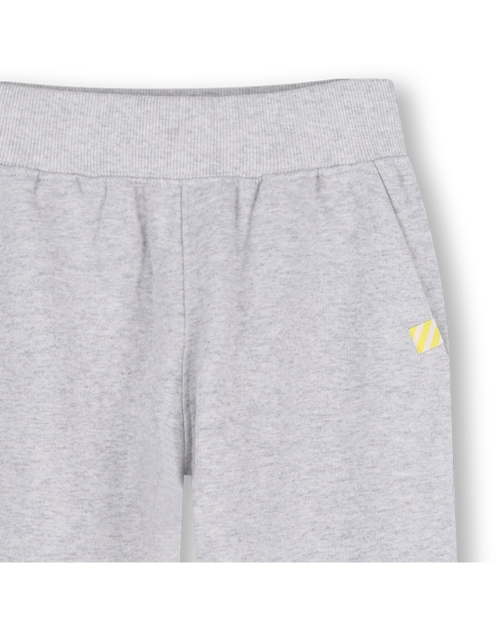 Pantalón cinco bolsillos de niño con estampado grande - Billieblush - Gris claro Gris claro-2