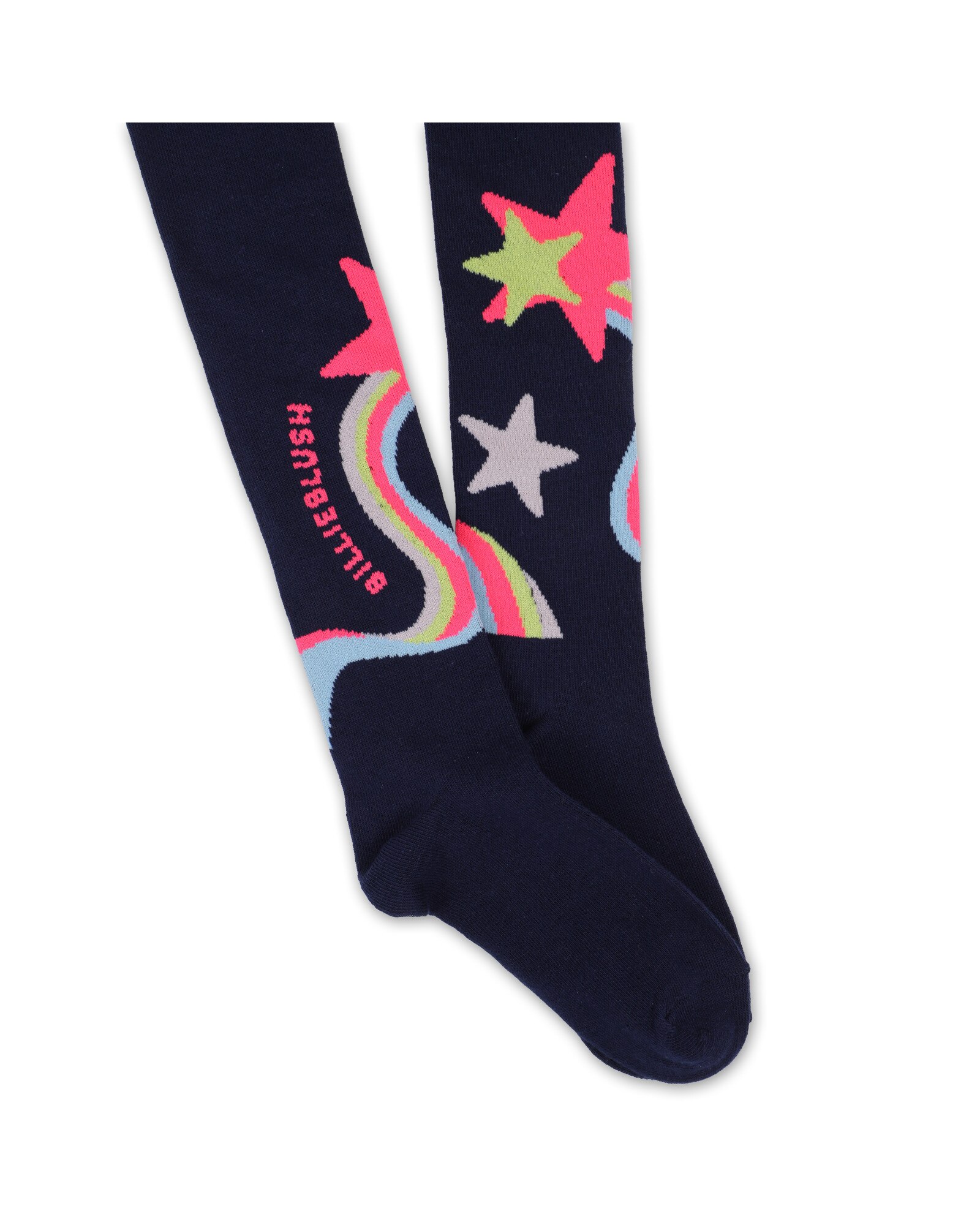 Leotardos de bebé niña liso - Billieblush - Azul marino Azul marino-3