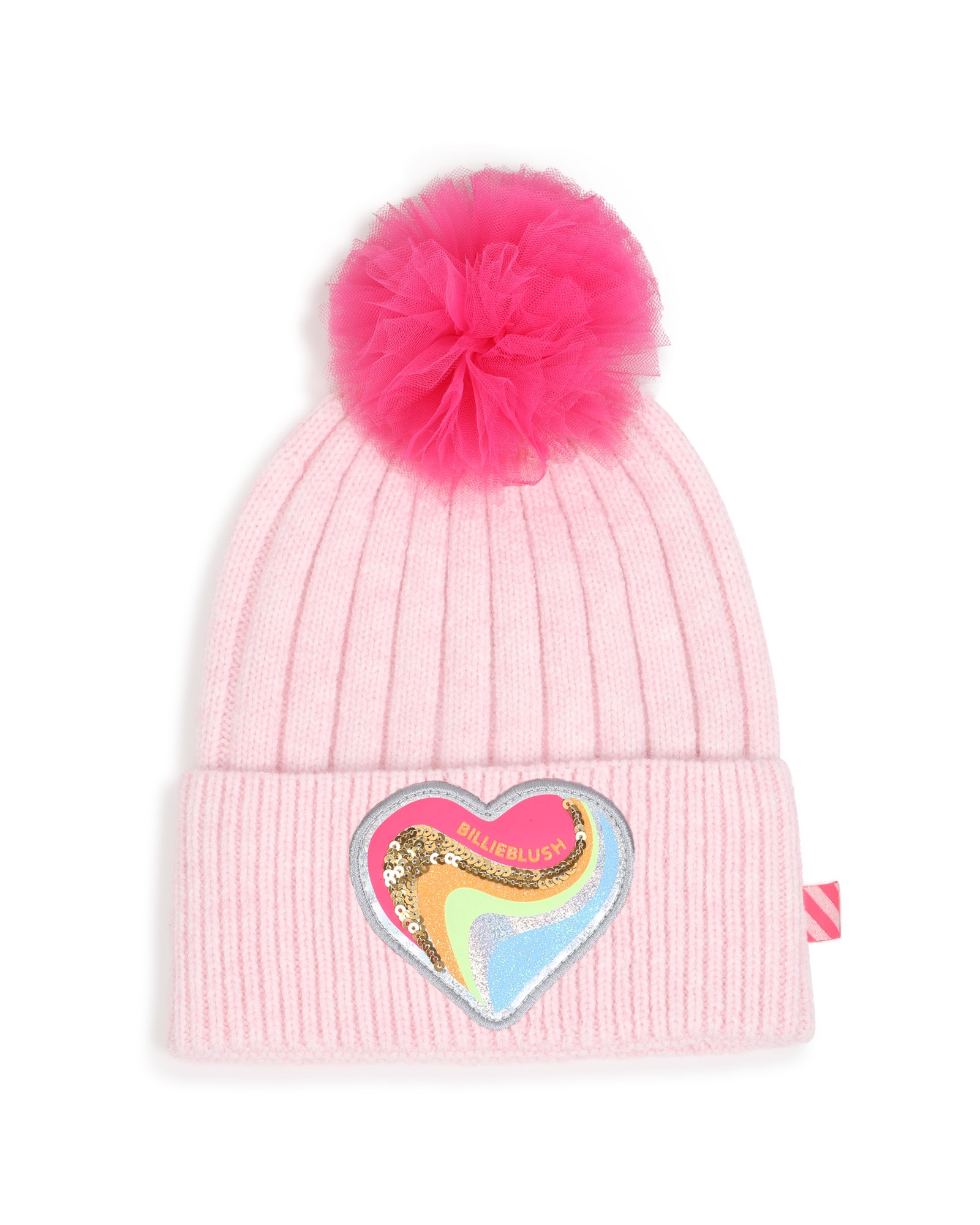 Imagen 0 de Gorro de niña con estampado grande Multicolor