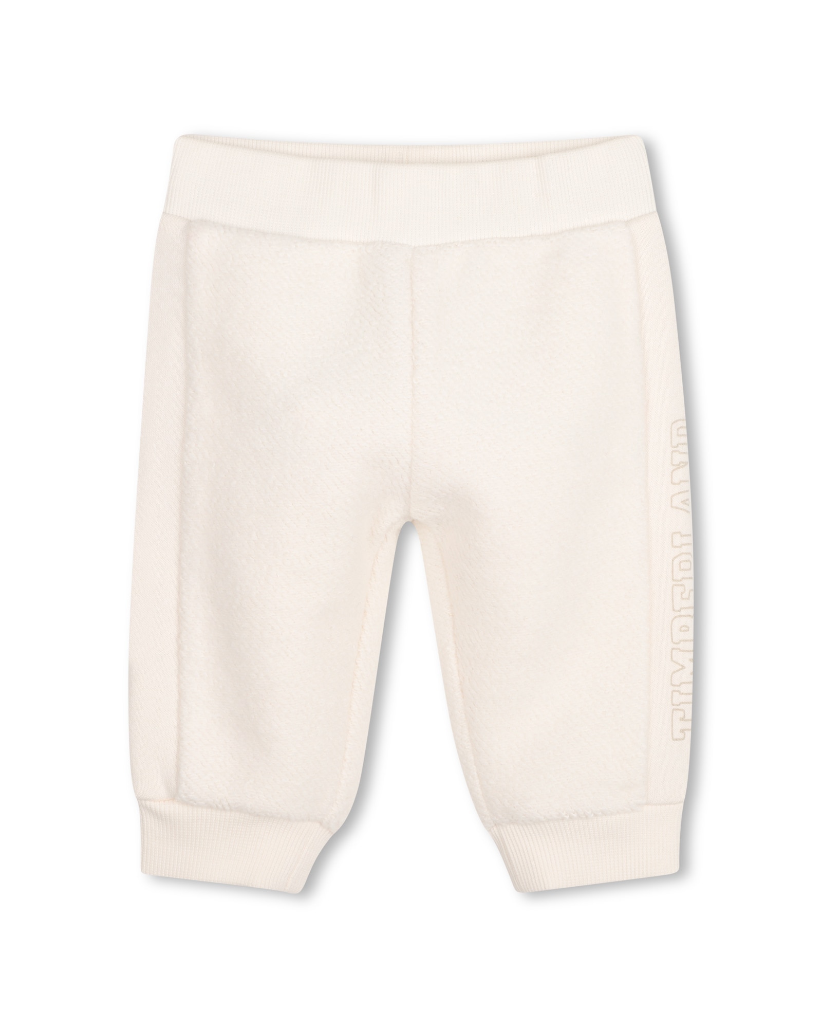 Imagen 0 de Pantalón deportivo de bebé niño liso Crudo