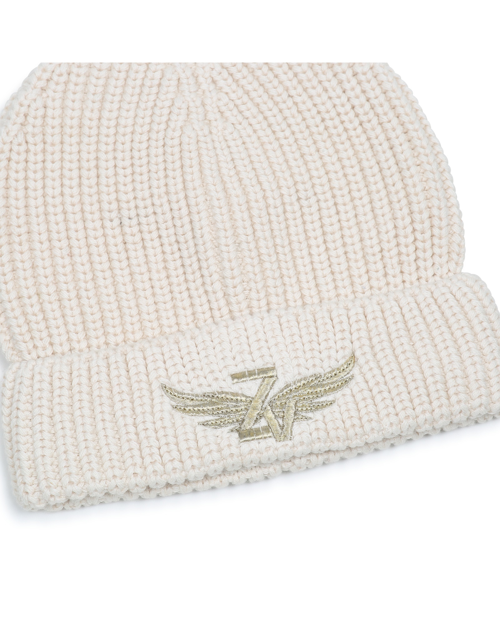 Gorro de niña con estampado grande - Zadig & Voltaire - Natural Natural-2