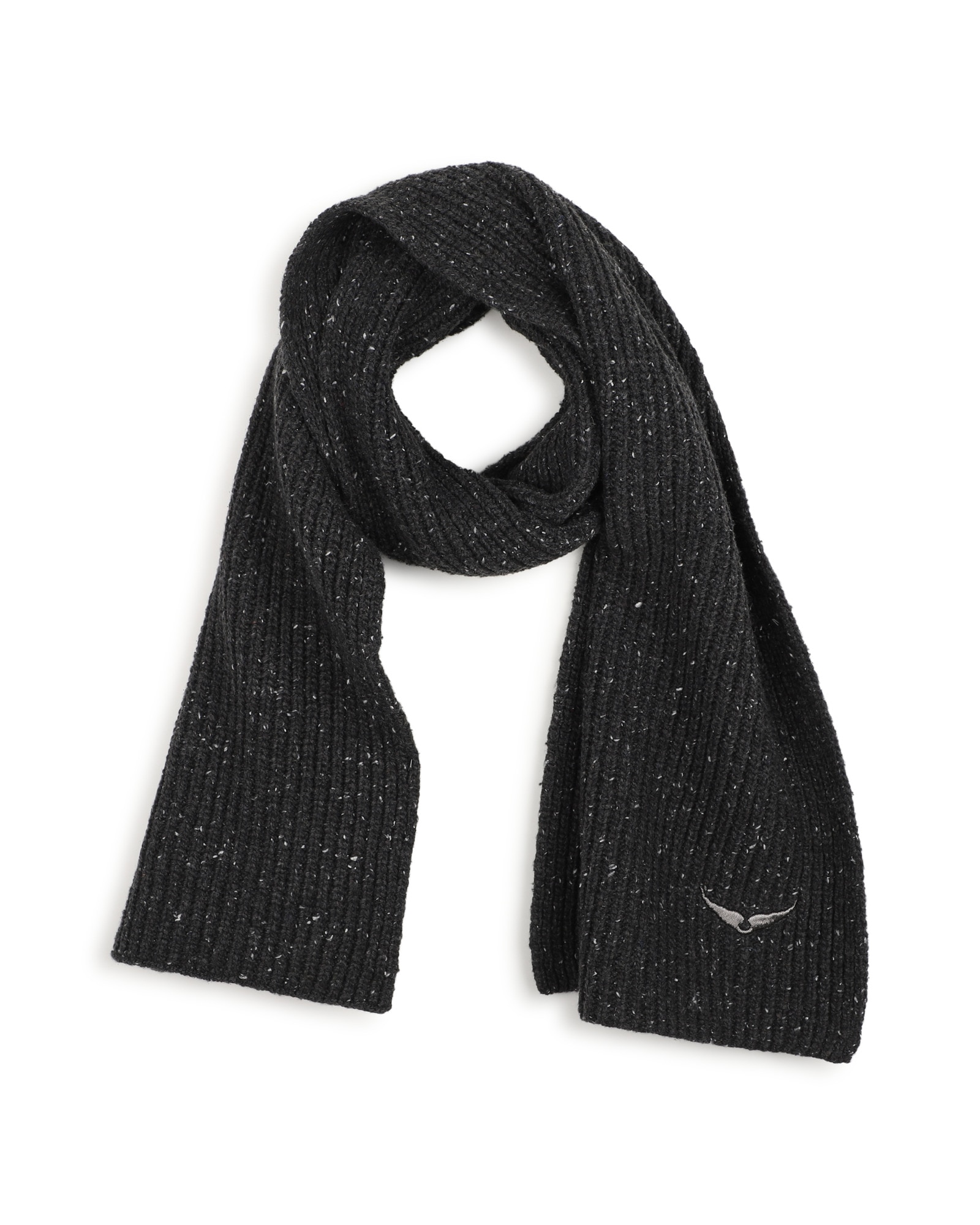 Bufanda de niña liso - Zadig & Voltaire - Gris Gris-3
