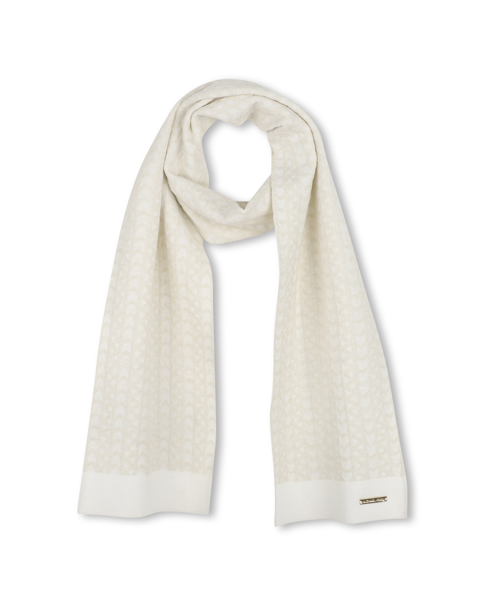 Bufanda de bebé niña con fantasía - Michael Kors - Natural Natural-3