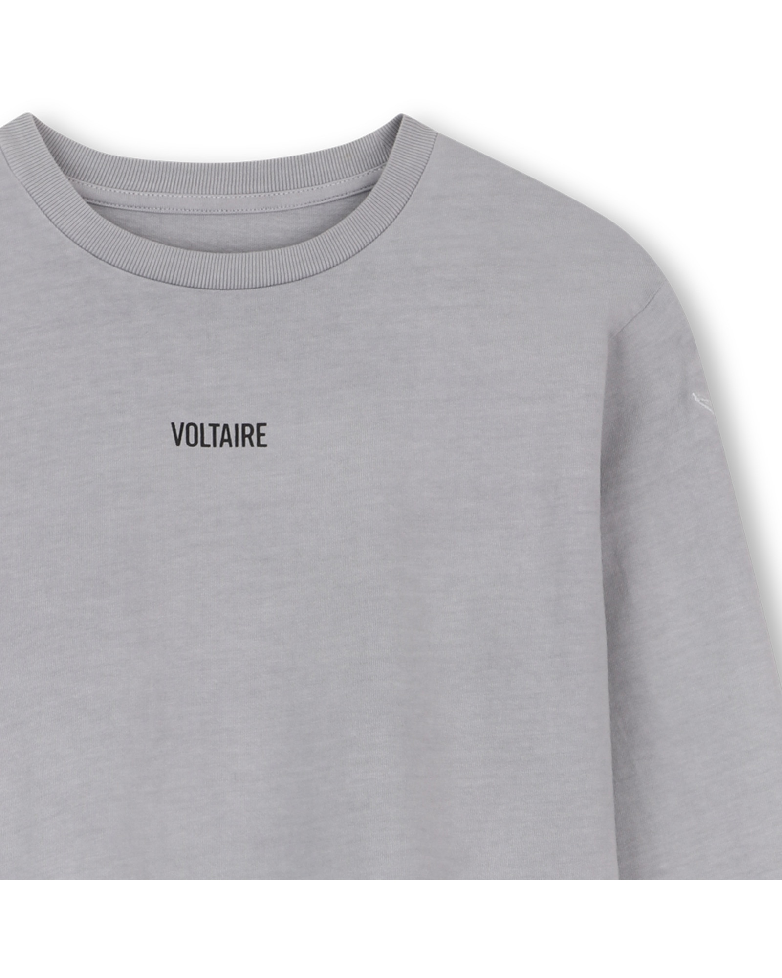 Camiseta de niño de manga larga con estampado grande - Zadig & Voltaire - Blanco Blanco-2