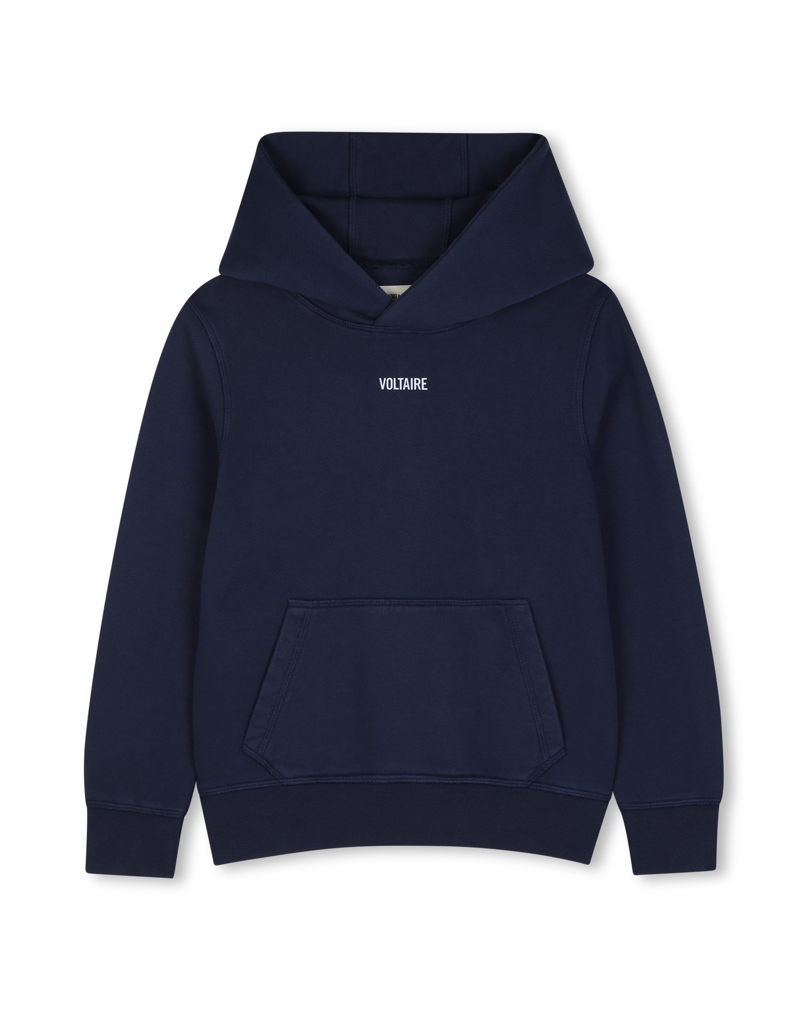 Imagen 0 de Sudadera con capucha de niño liso Azul marino