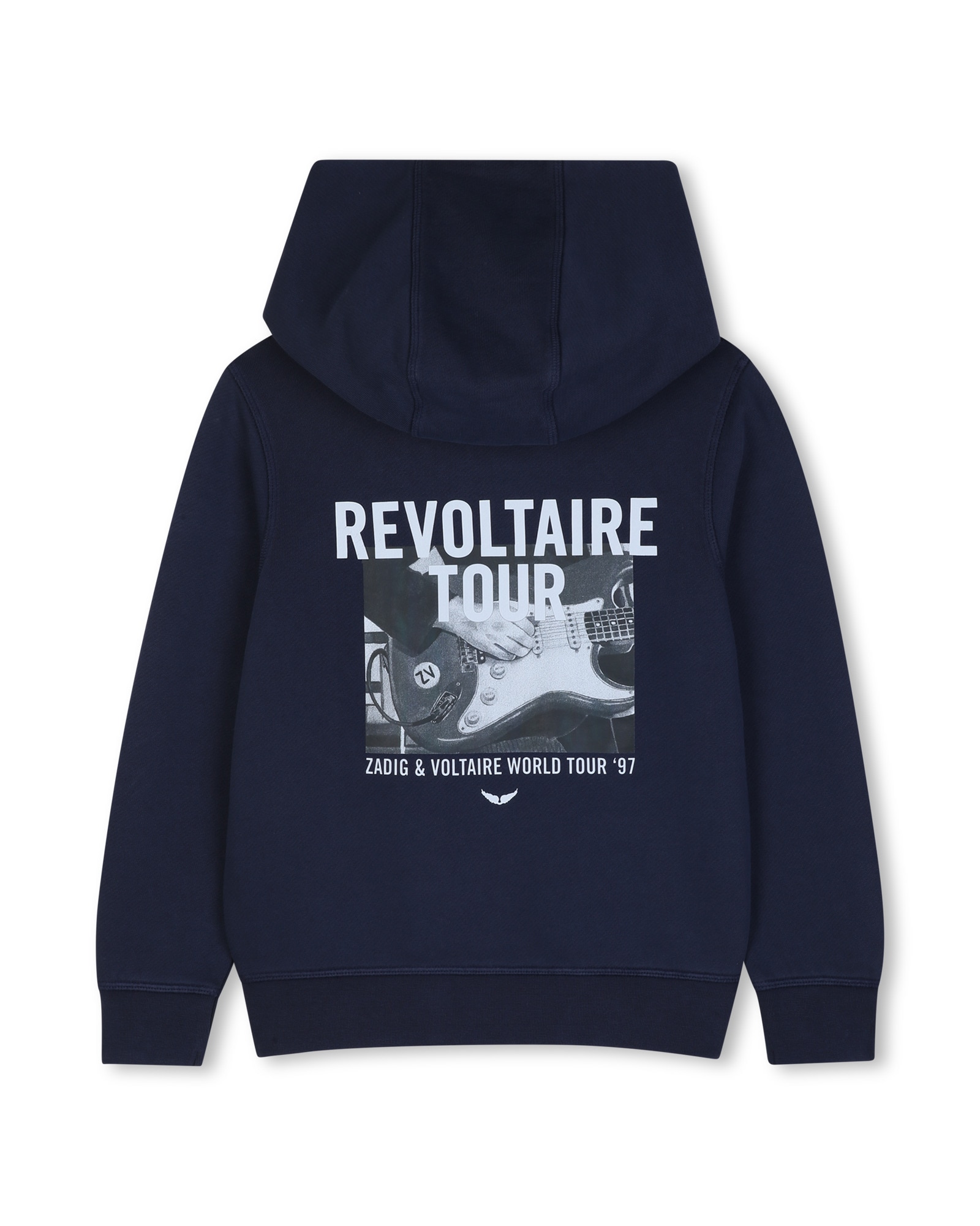 Sudadera con capucha de niño liso - Zadig & Voltaire - Azul marino Azul marino-3