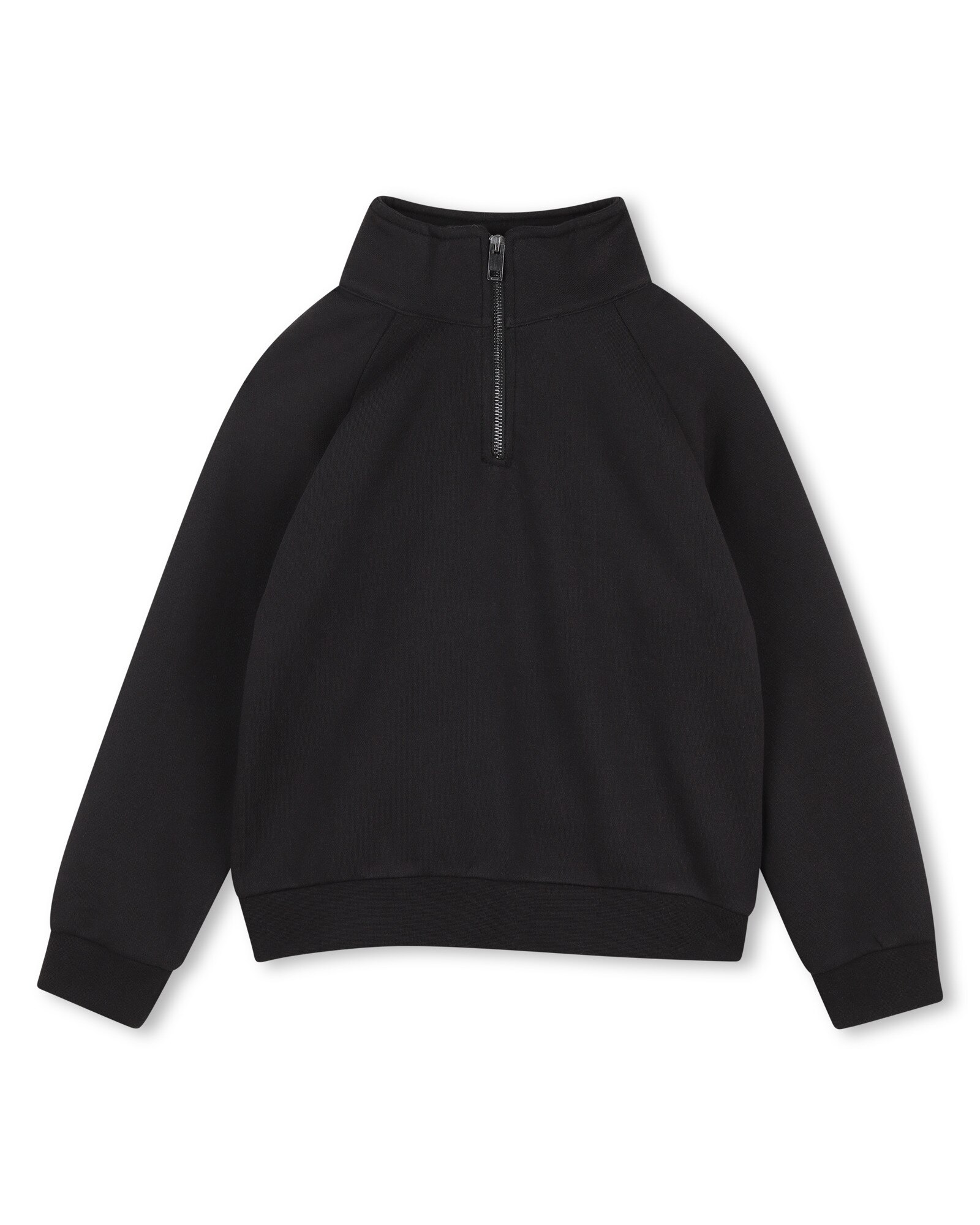 Imagen 0 de Sudadera con capucha de niño con estampado grande Negro