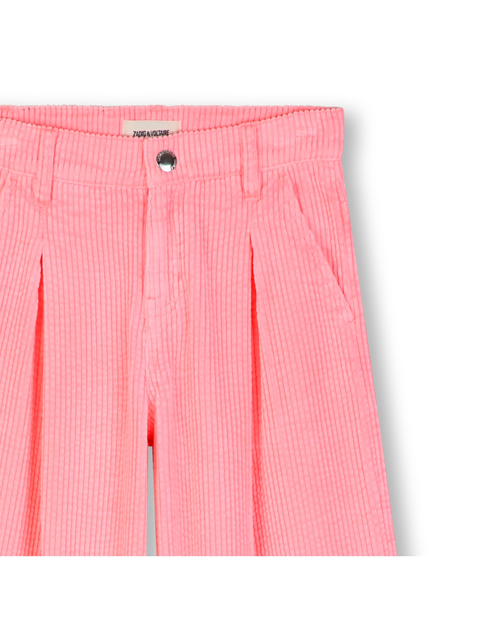 Pantalón cargo de niña con rayas - Zadig & Voltaire - Rosa Rosa-2