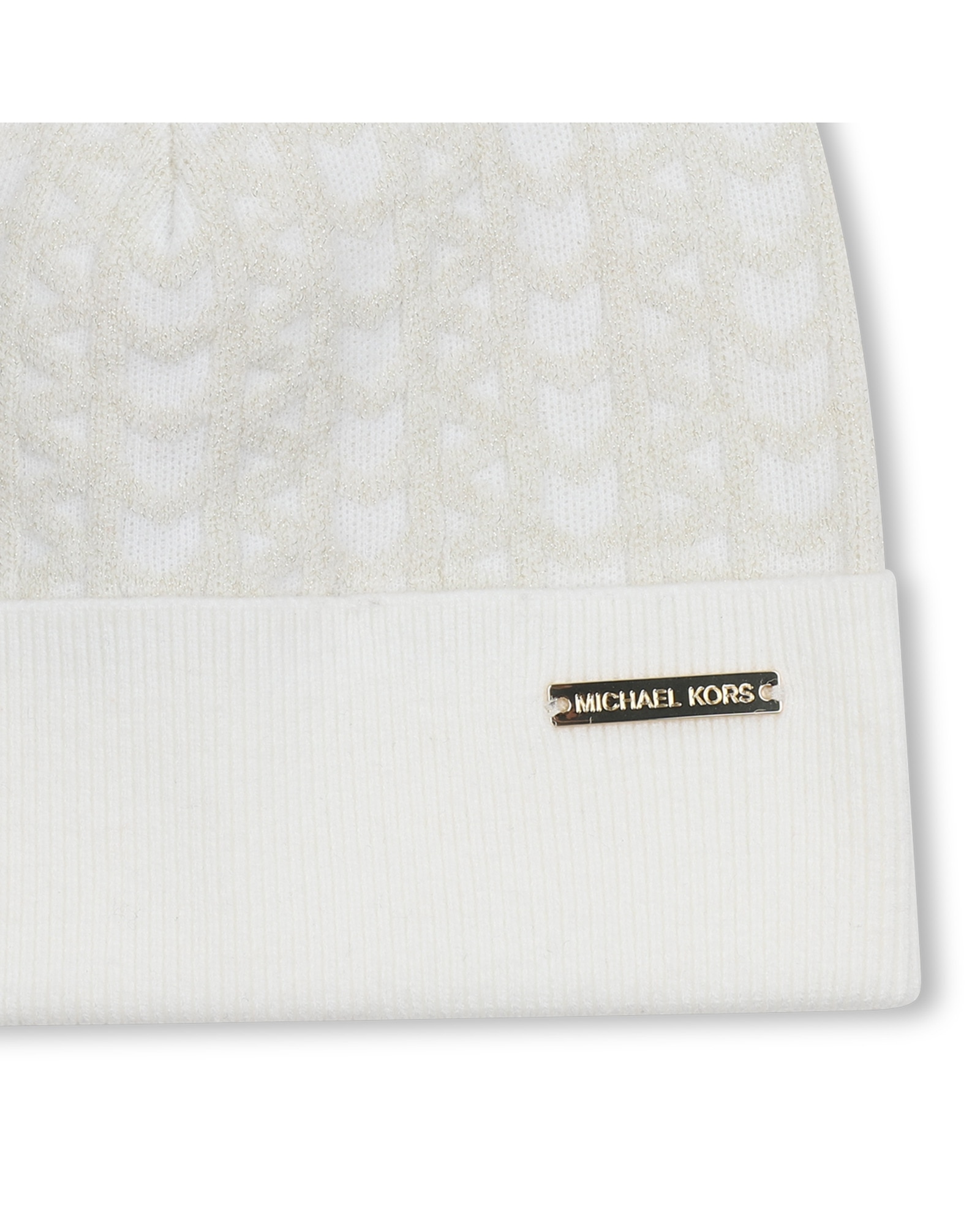 Gorro de niña con fantasía - Michael Kors - Natural Natural-2