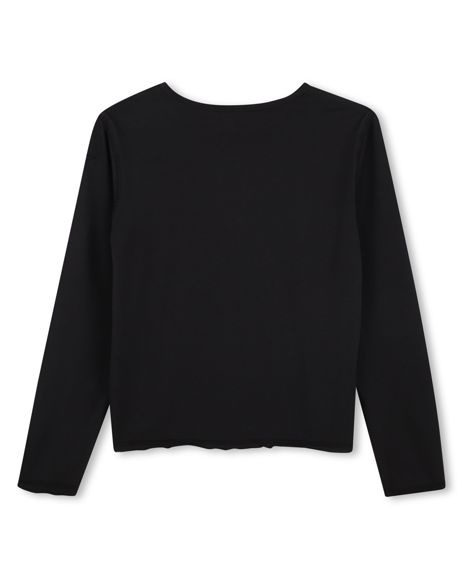 Camiseta de niña de manga larga con estampado grande - Zadig & Voltaire - Negro Negro-3