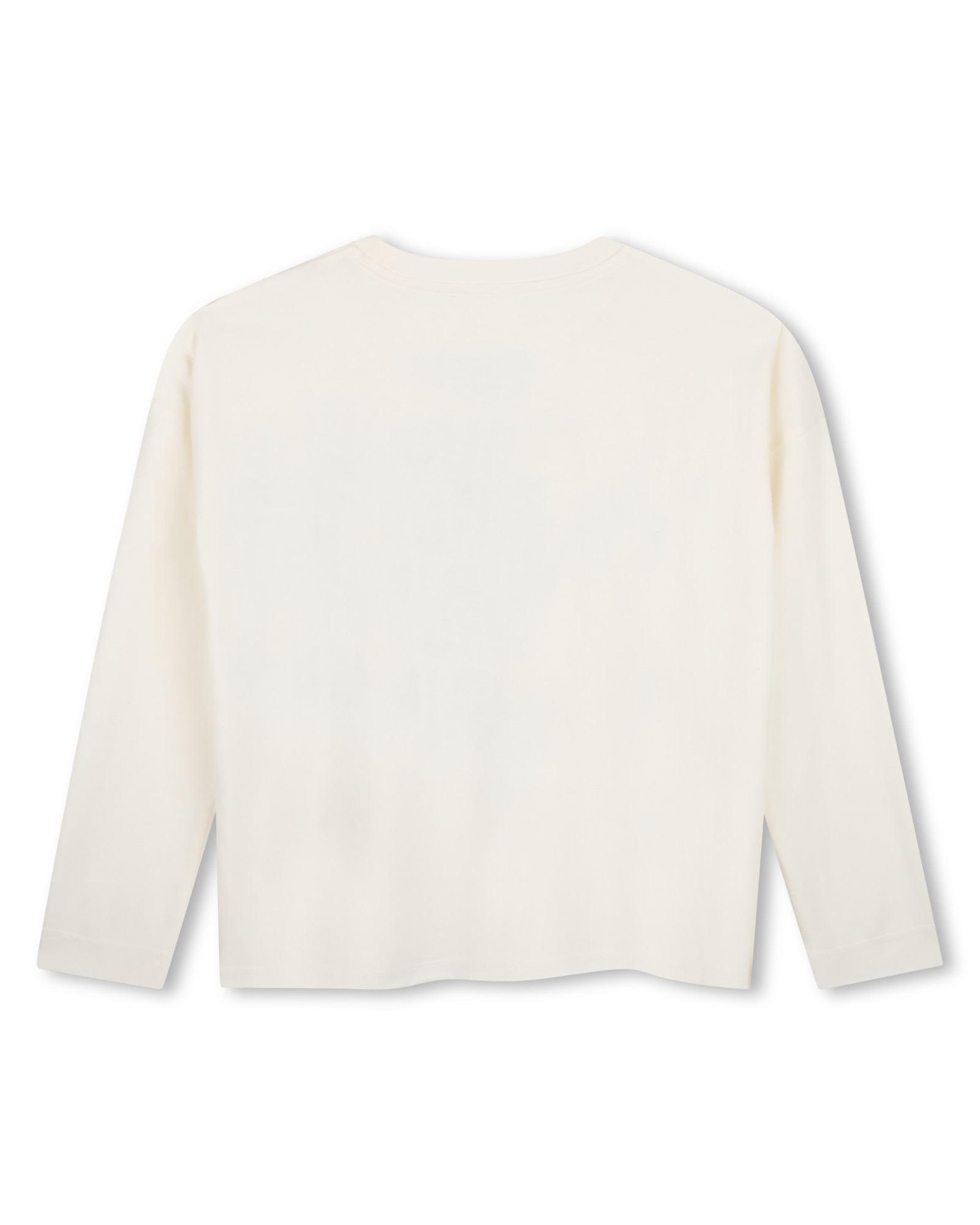 Camiseta de niña de manga larga con estampado grande - Zadig & Voltaire - Crema Crema-3