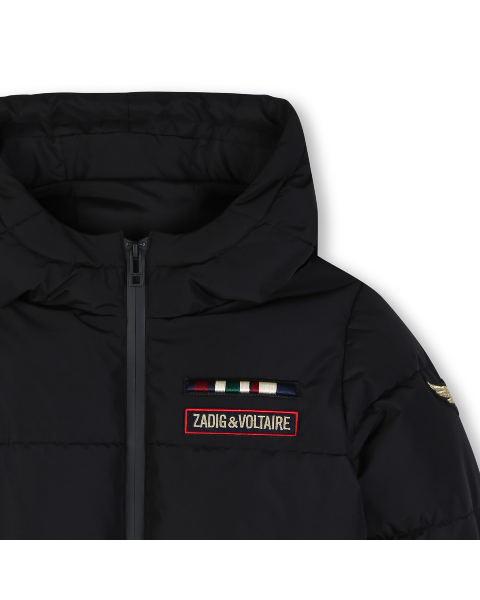 Abrigo de niño liso - Zadig & Voltaire - Negro Negro-2