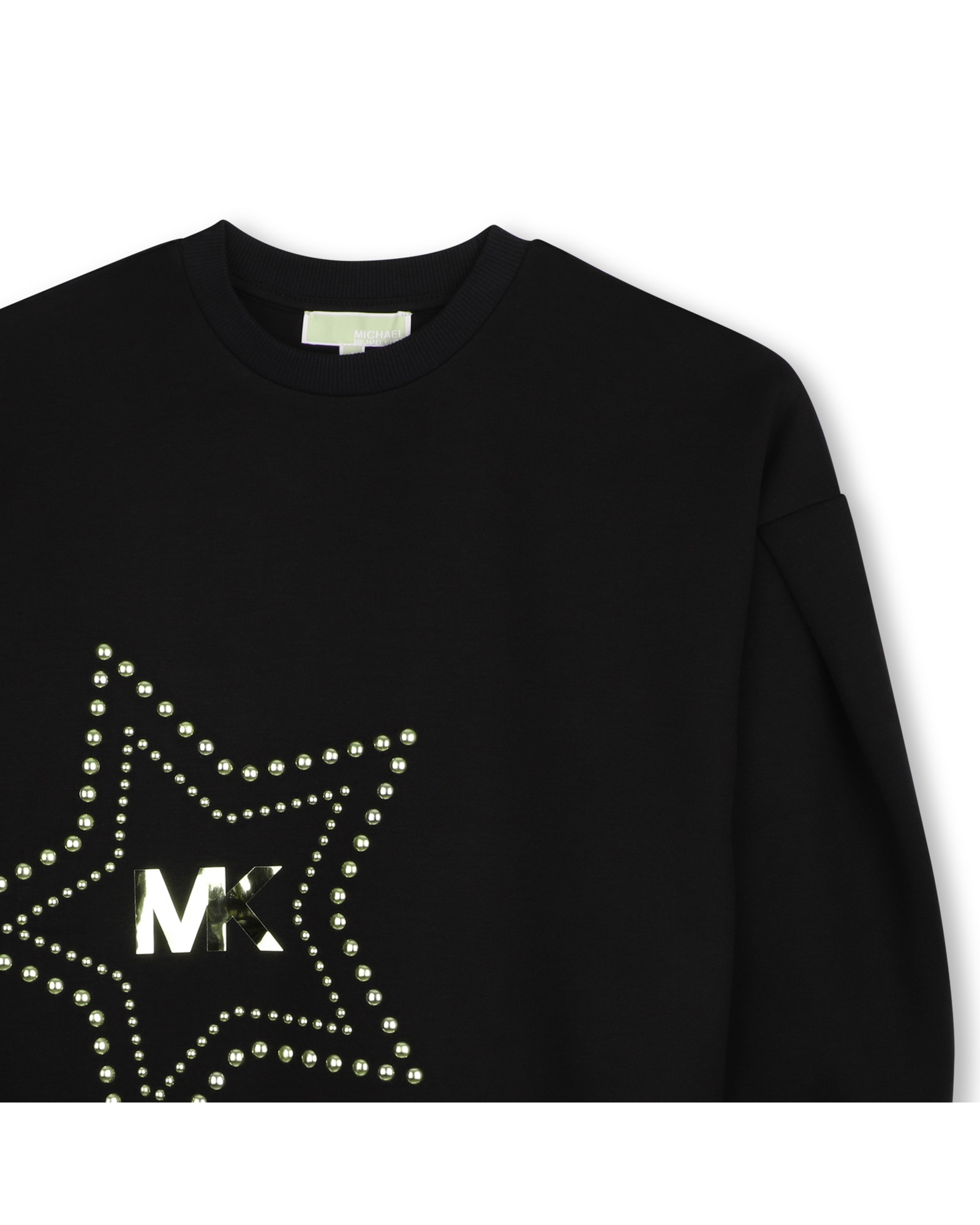 Imagen 2 de Sudadera con capucha de niña con estampado grande - Michael Kors - Negro Negro
