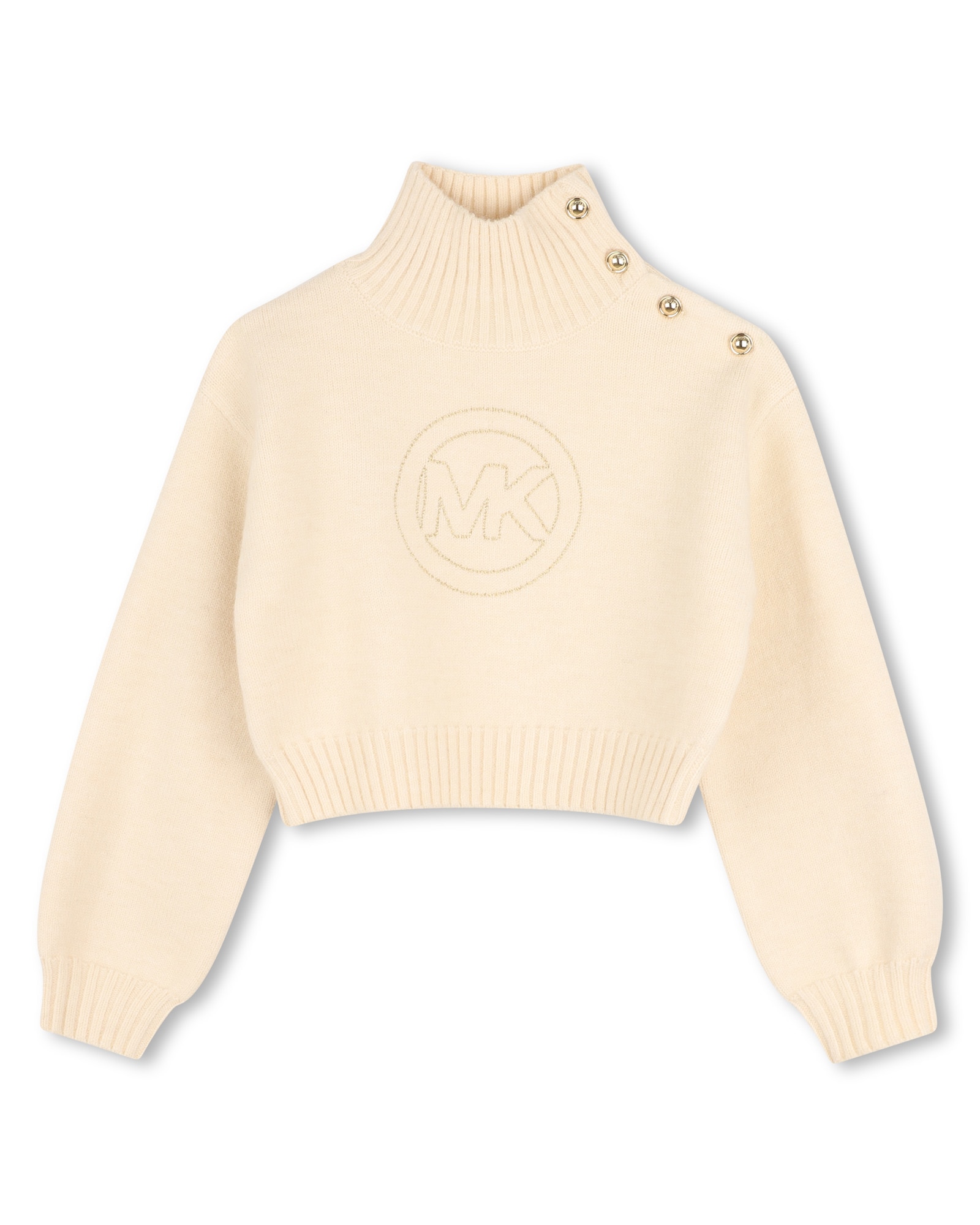 Imagen 1 de Jersey de niña con estampado grande Gris claro