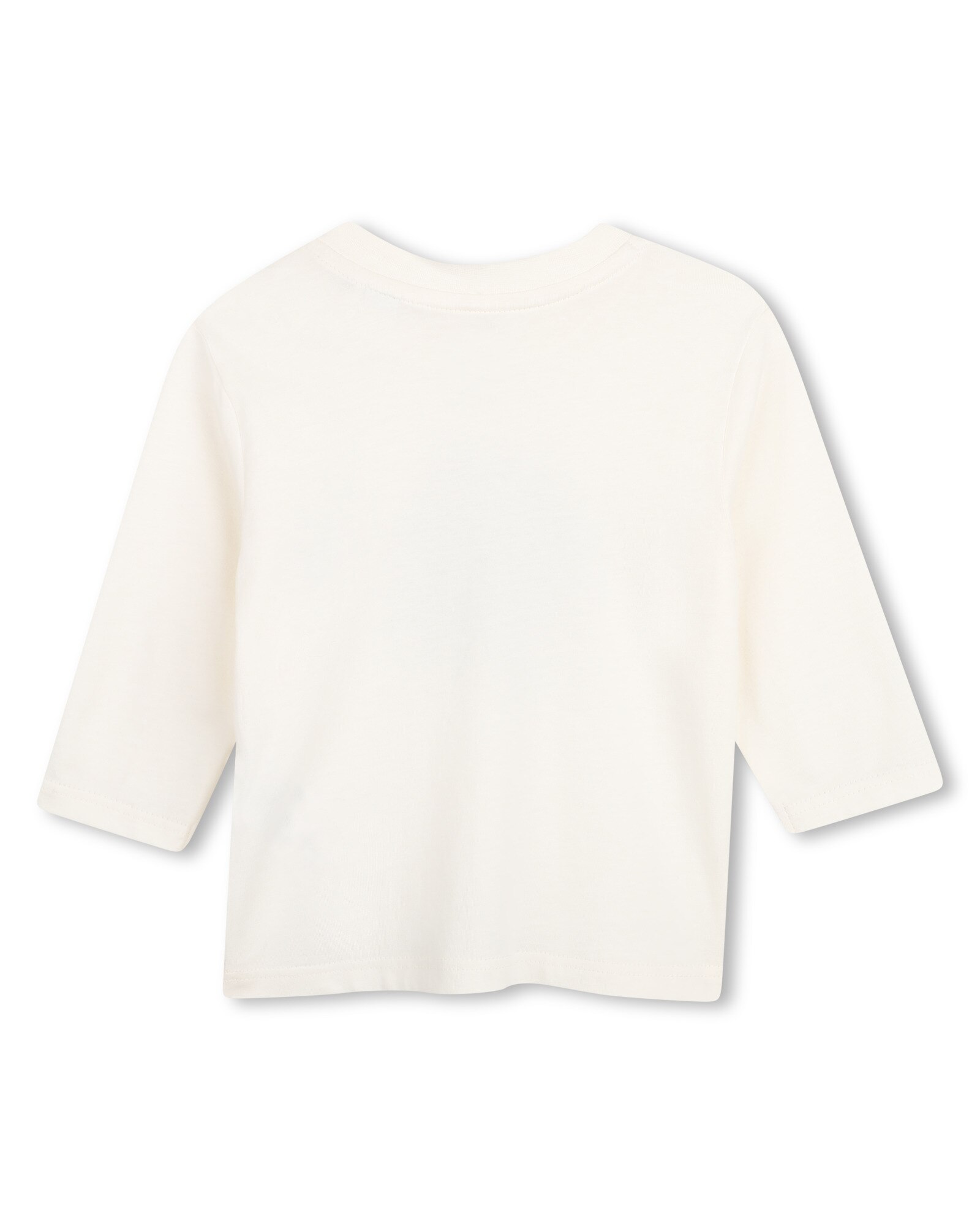 Camiseta de bebé niño de manga larga liso - Timberland - Crudo Crudo-3
