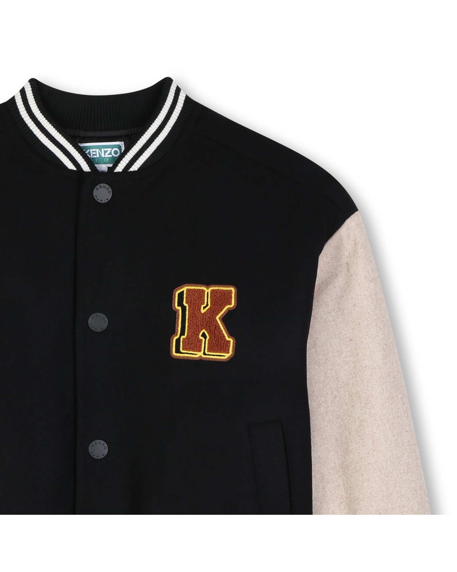 Imagen 2 de Cazadora de niño con estampado grande - Kenzo Kids - Negro Negro