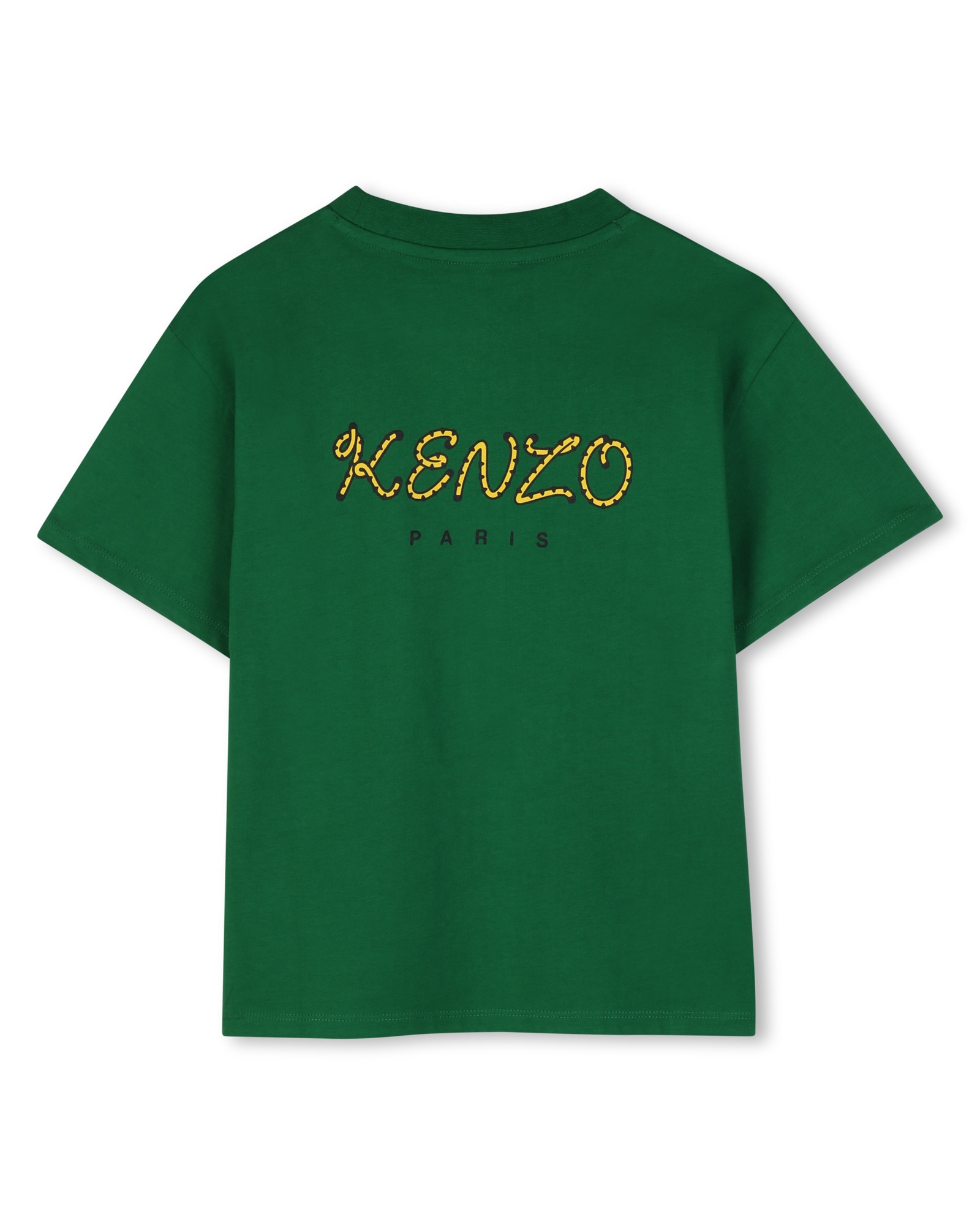 Camiseta de niño de manga corta con estampado grande - Kenzo Kids - Kaki Kaki-3