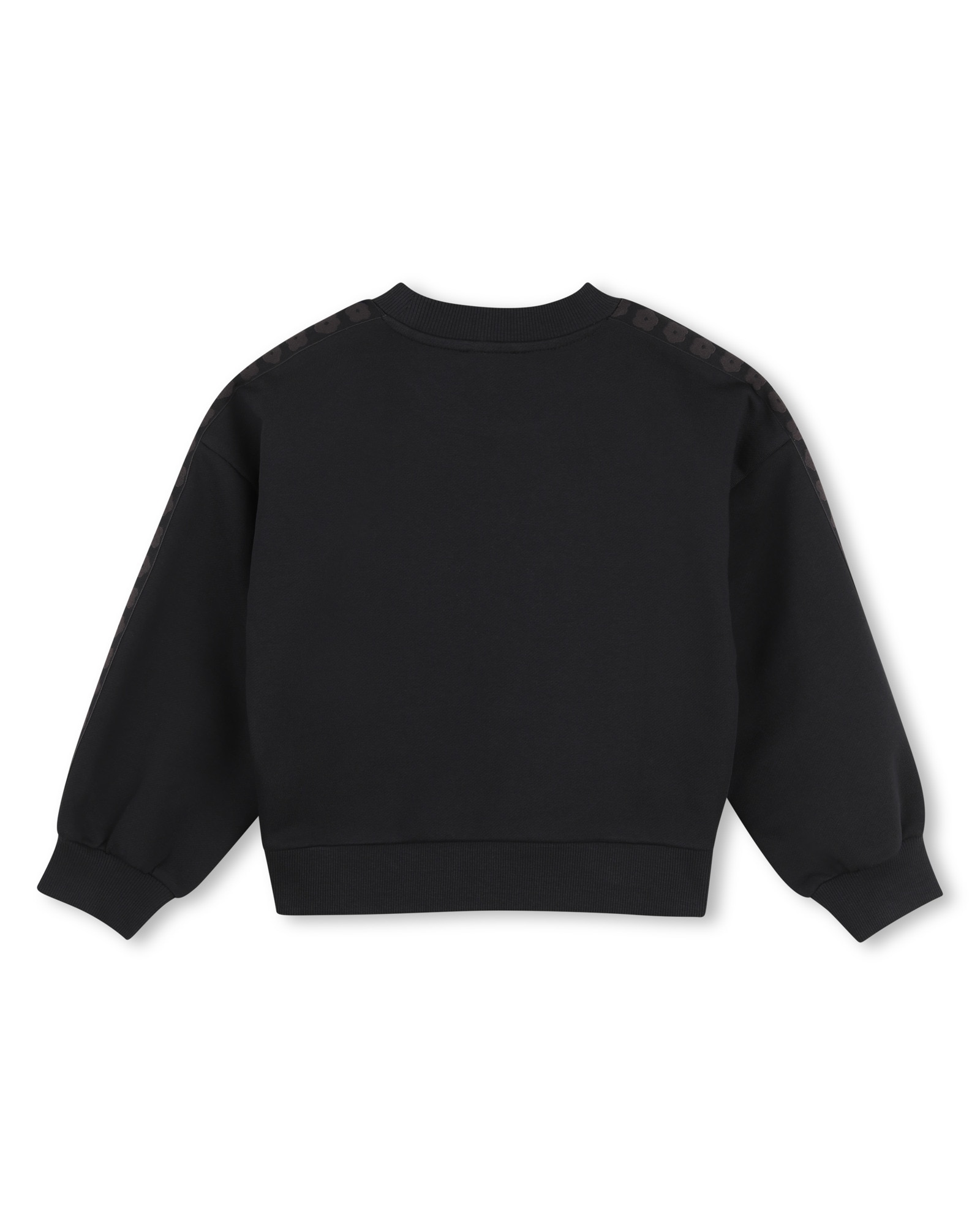 Sudadera con capucha de niña con estampado grande - Kenzo Kids - Negro Negro-3
