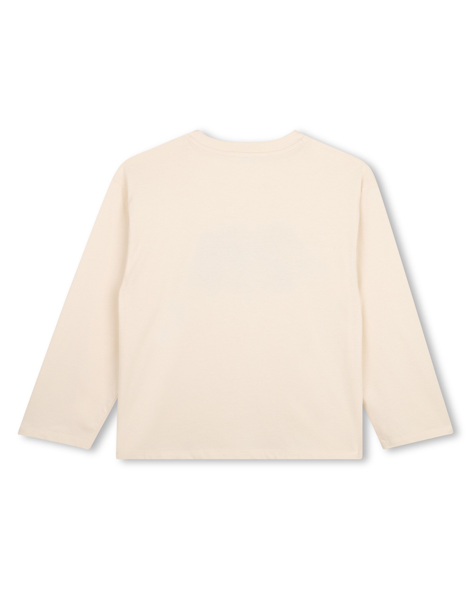 Camiseta de niño de manga larga con estampado grande - Kenzo Kids - Marrón claro Marrón claro-3