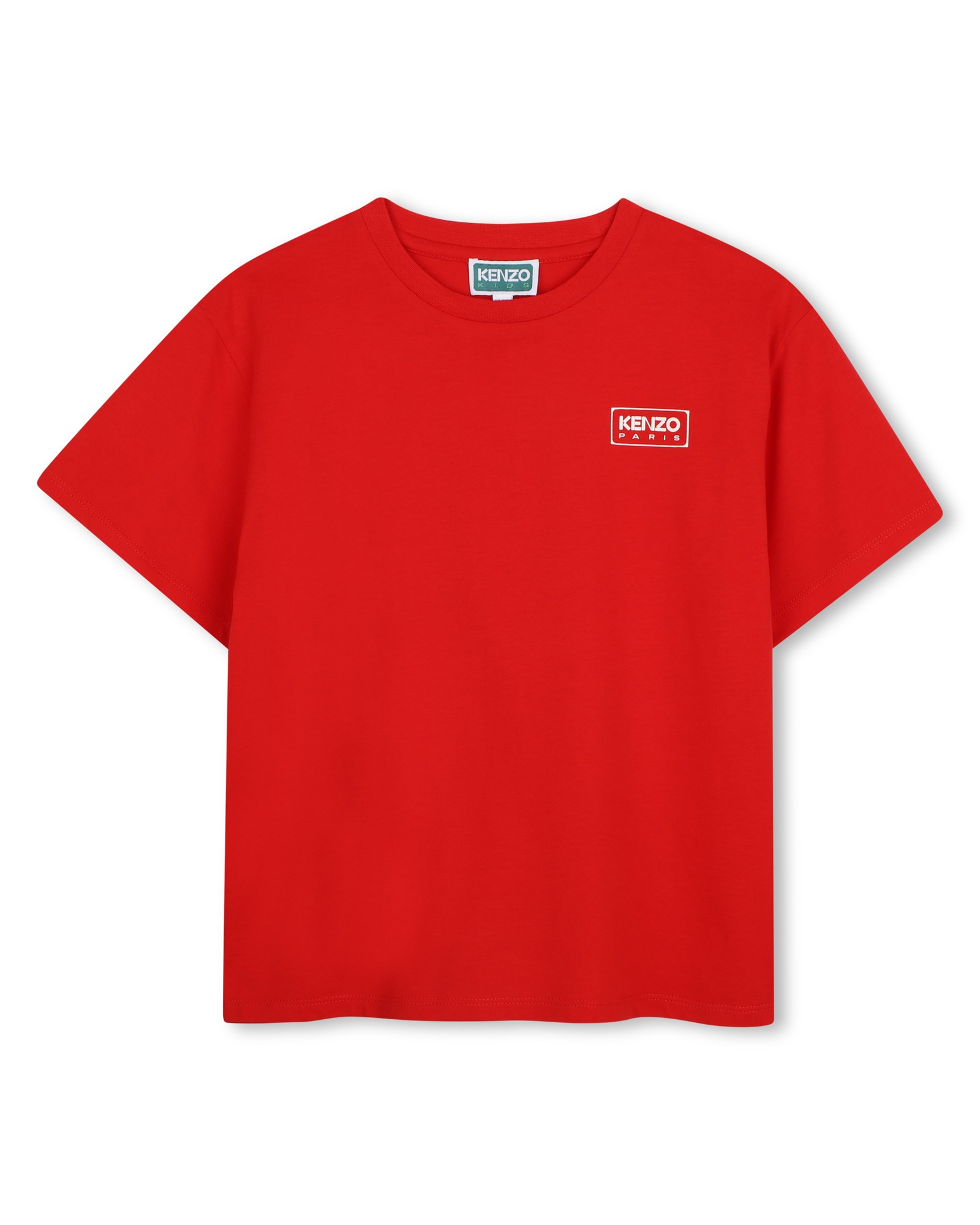Imagen 1 de Camiseta de niño de manga corta con estampado grande - Kenzo Kids - Rojo Rojo