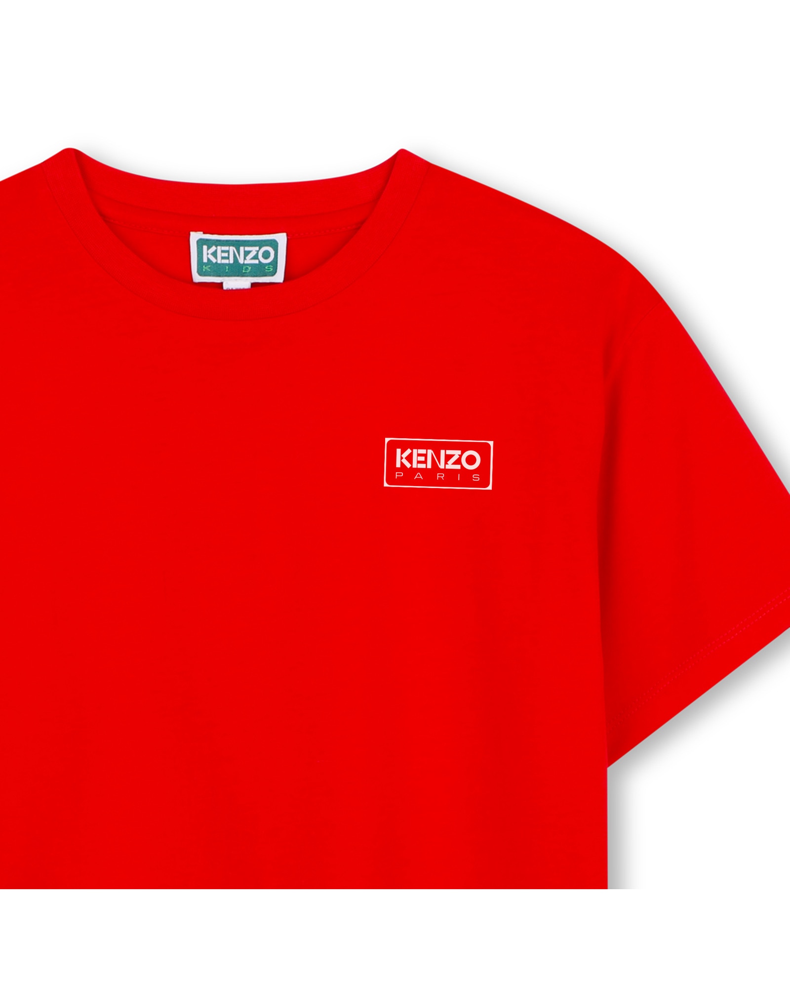 Imagen 2 de Camiseta de niño de manga corta con estampado grande - Kenzo Kids - Rojo Rojo