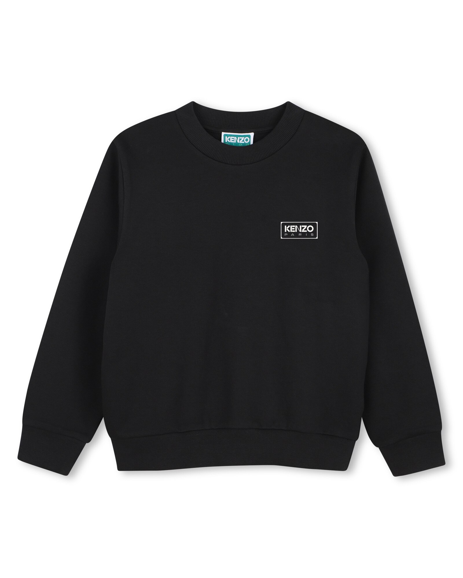 Sudadera con capucha de niño con estampado grande - Kenzo Kids - Negro Negro-1