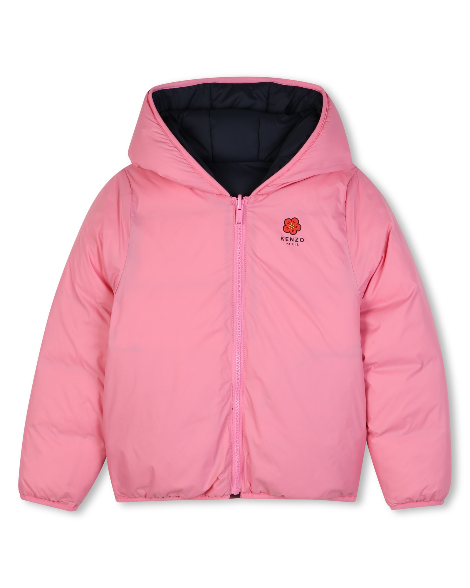Abrigo de niño con estampado grande - Kenzo Kids - Rosa Rosa-1