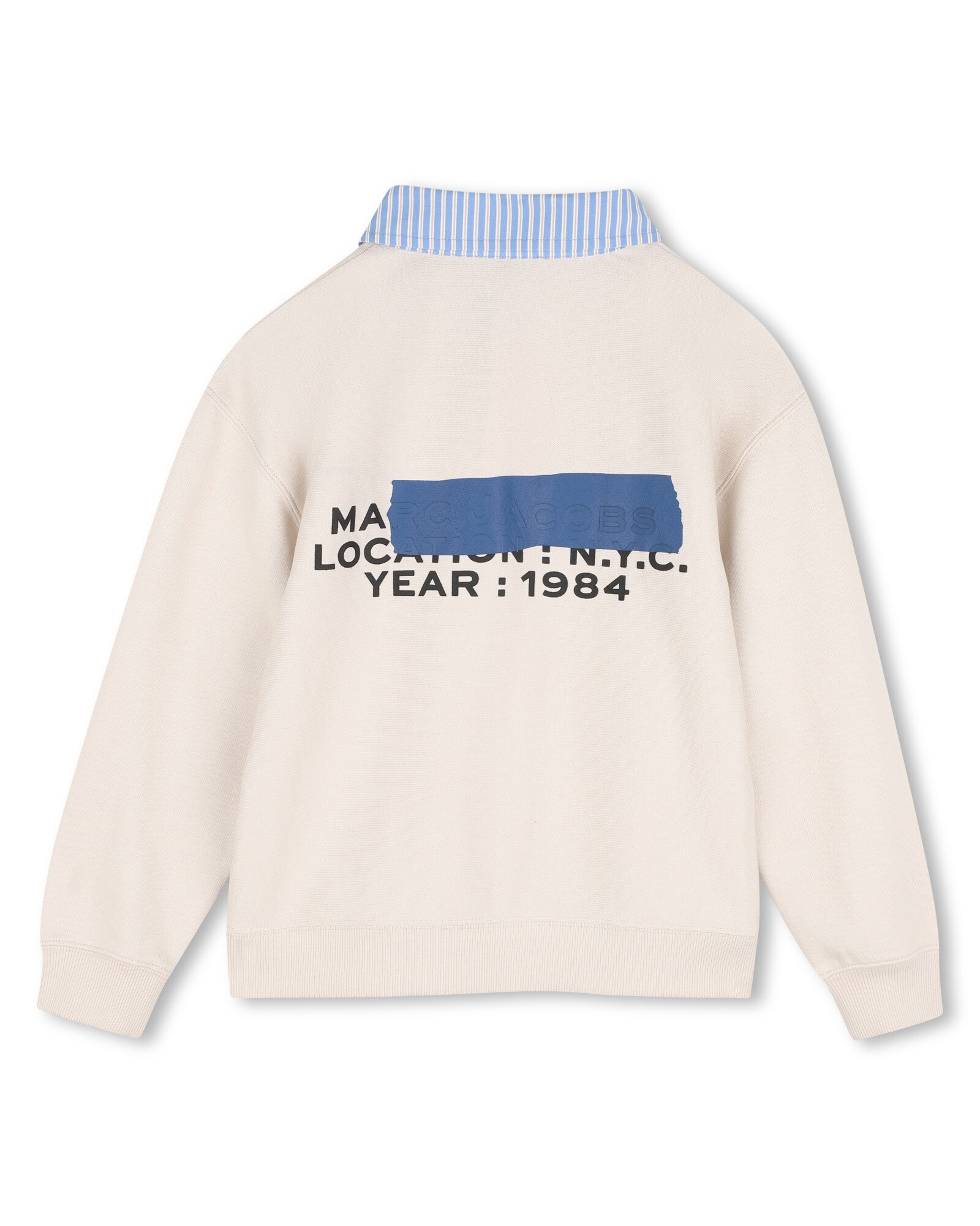 Sudadera con capucha de niño con estampado grande - Marc Jacobs - Beige Beige-3
