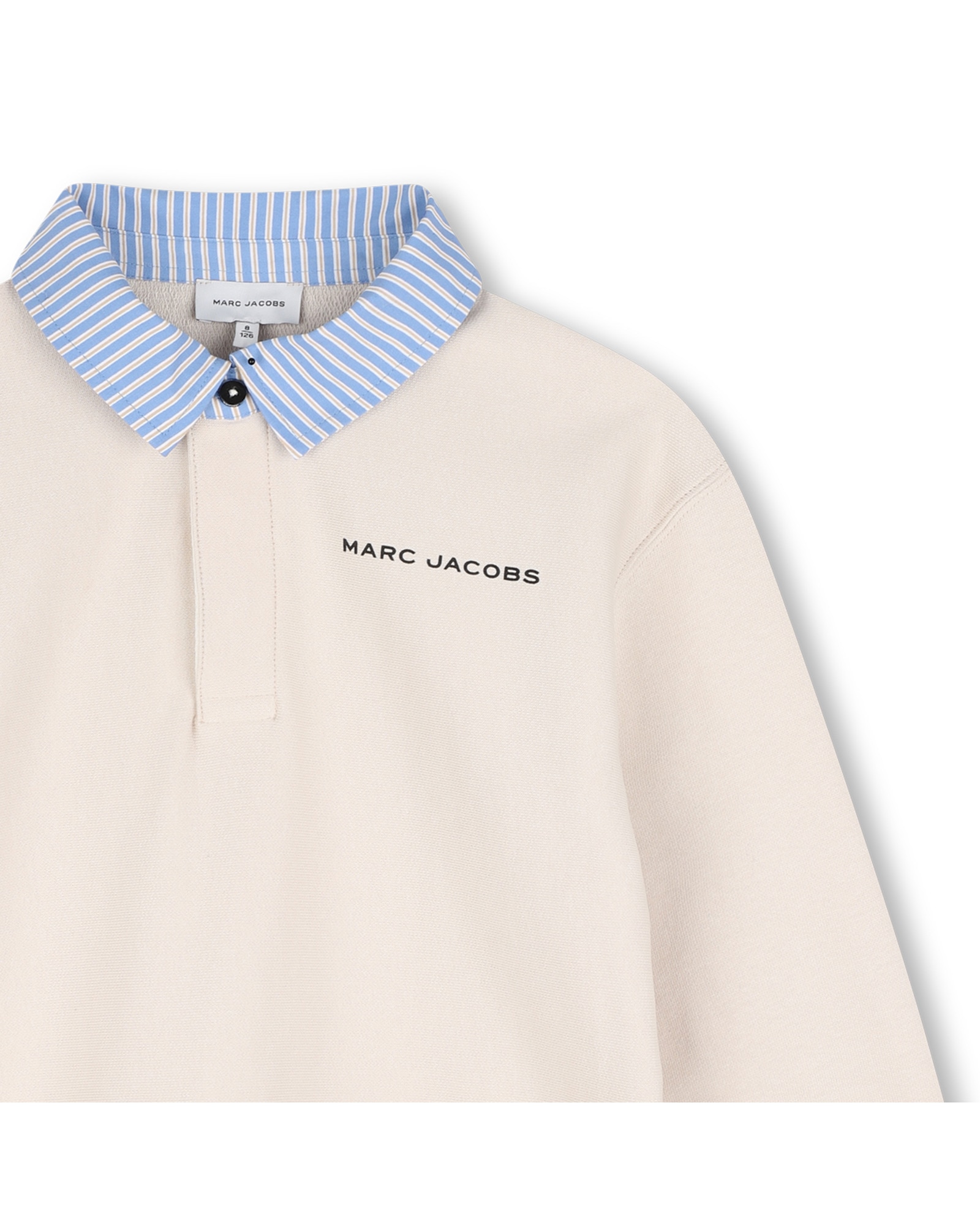 Sudadera con capucha de niño con estampado grande - Marc Jacobs - Beige Beige-2