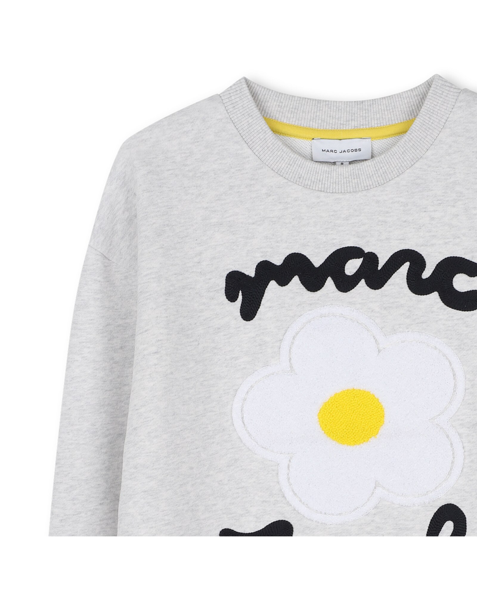 Sudadera con capucha de bebé niña con fantasía - Marc Jacobs - Gris Gris-2