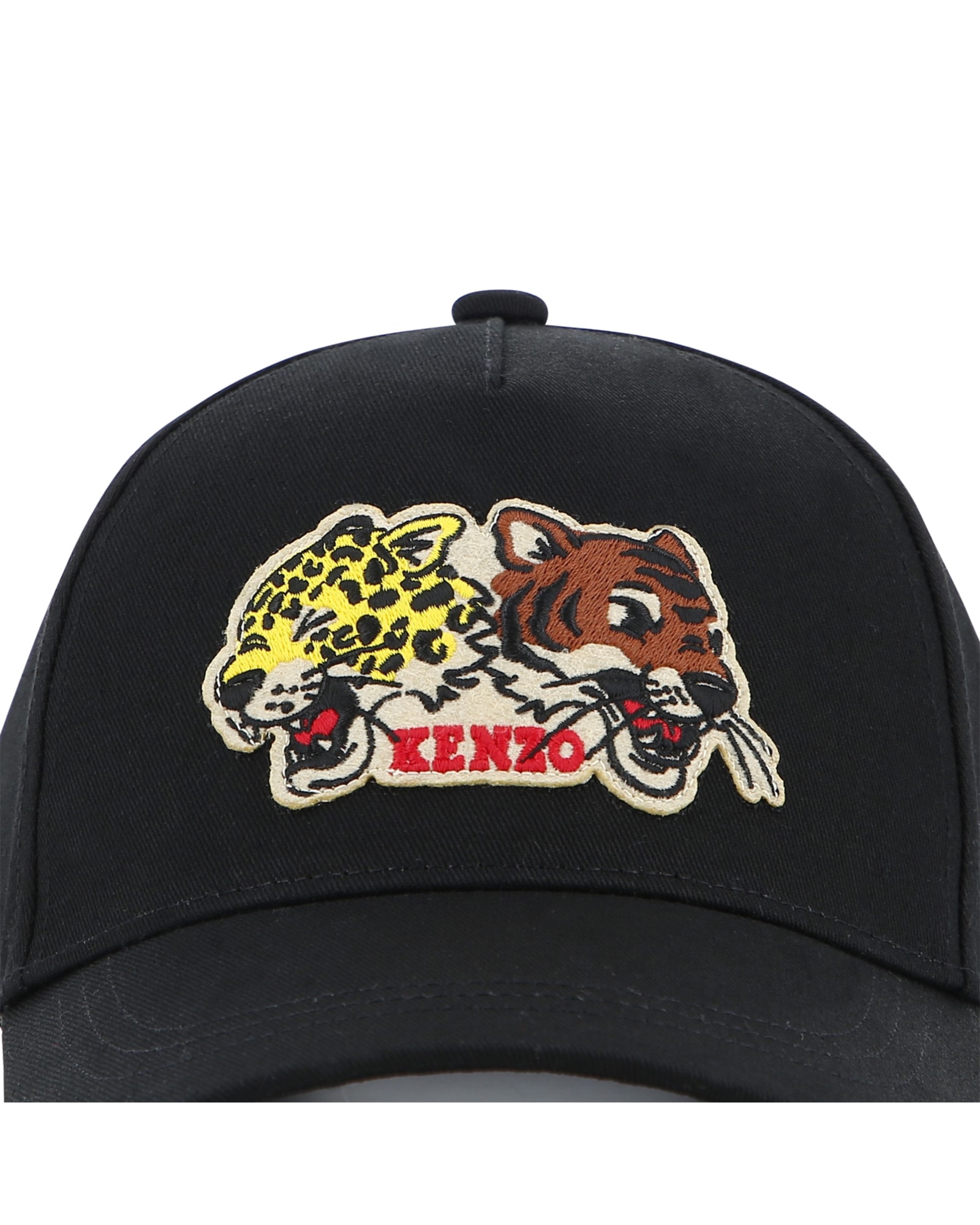 Gorra de niño con estampado grande - Kenzo Kids - Negro Negro-4