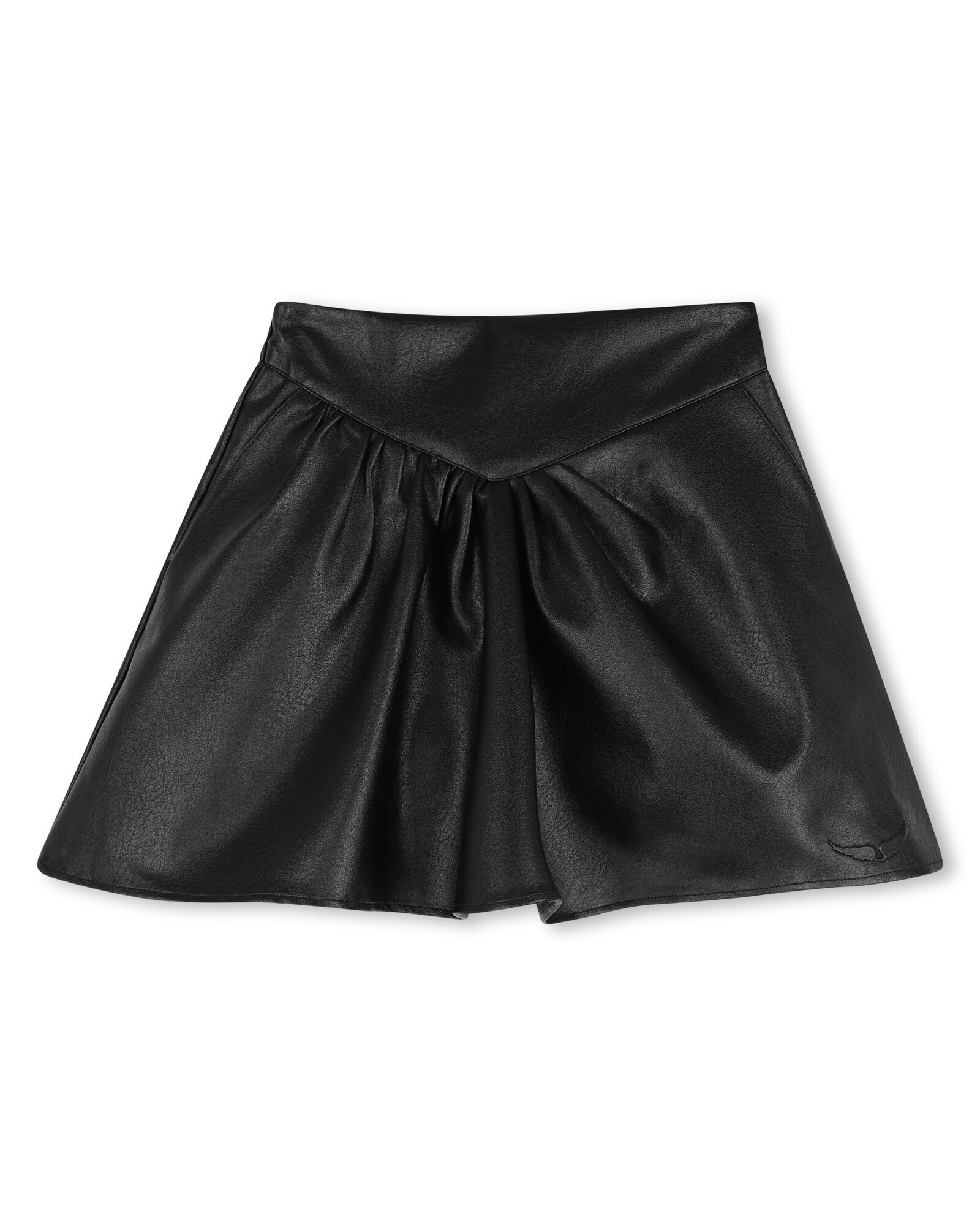 Imagen 0 de Falda de niña liso Negro