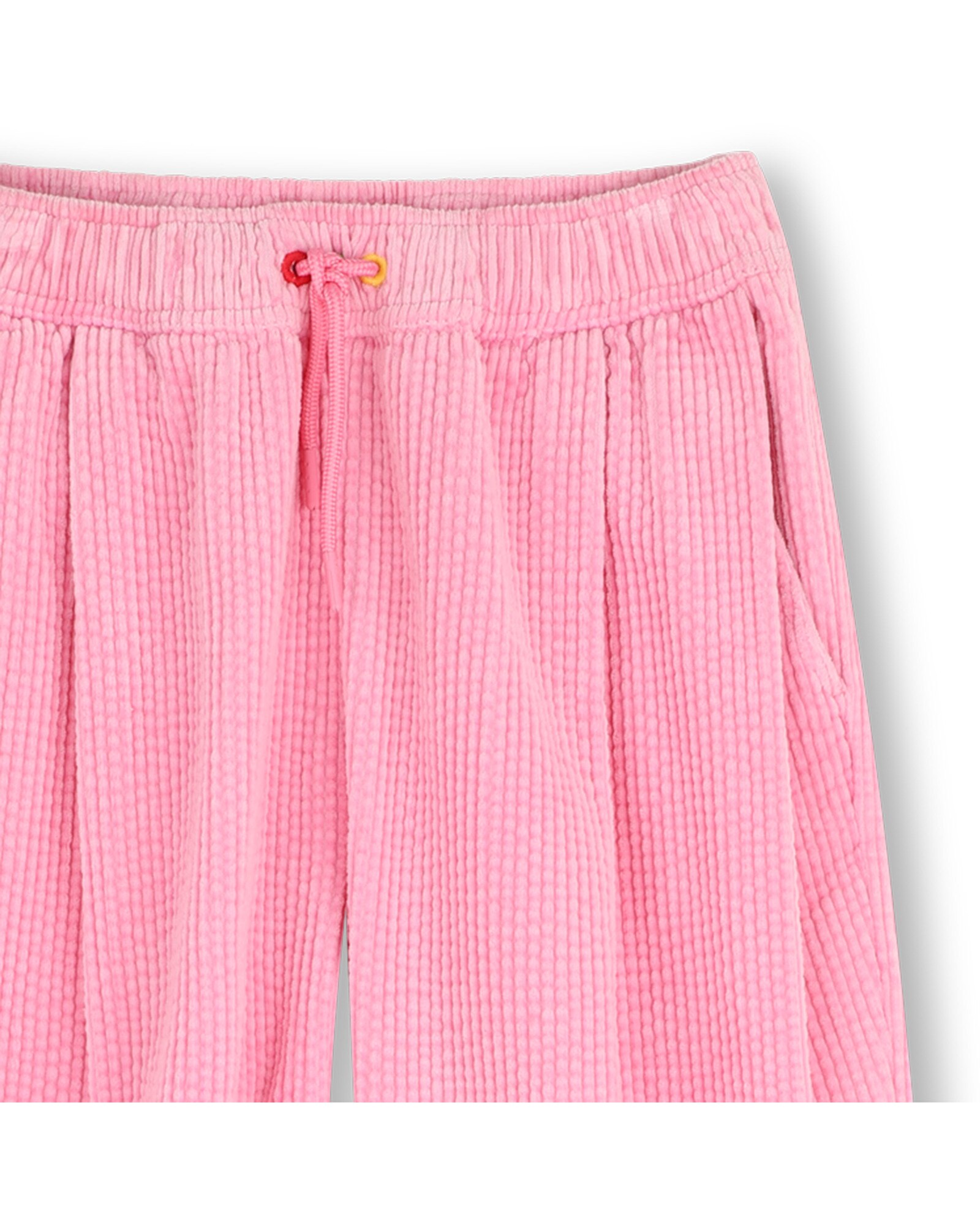 Pantalón cargo de niña liso - Kenzo Kids - Rosa Rosa-2