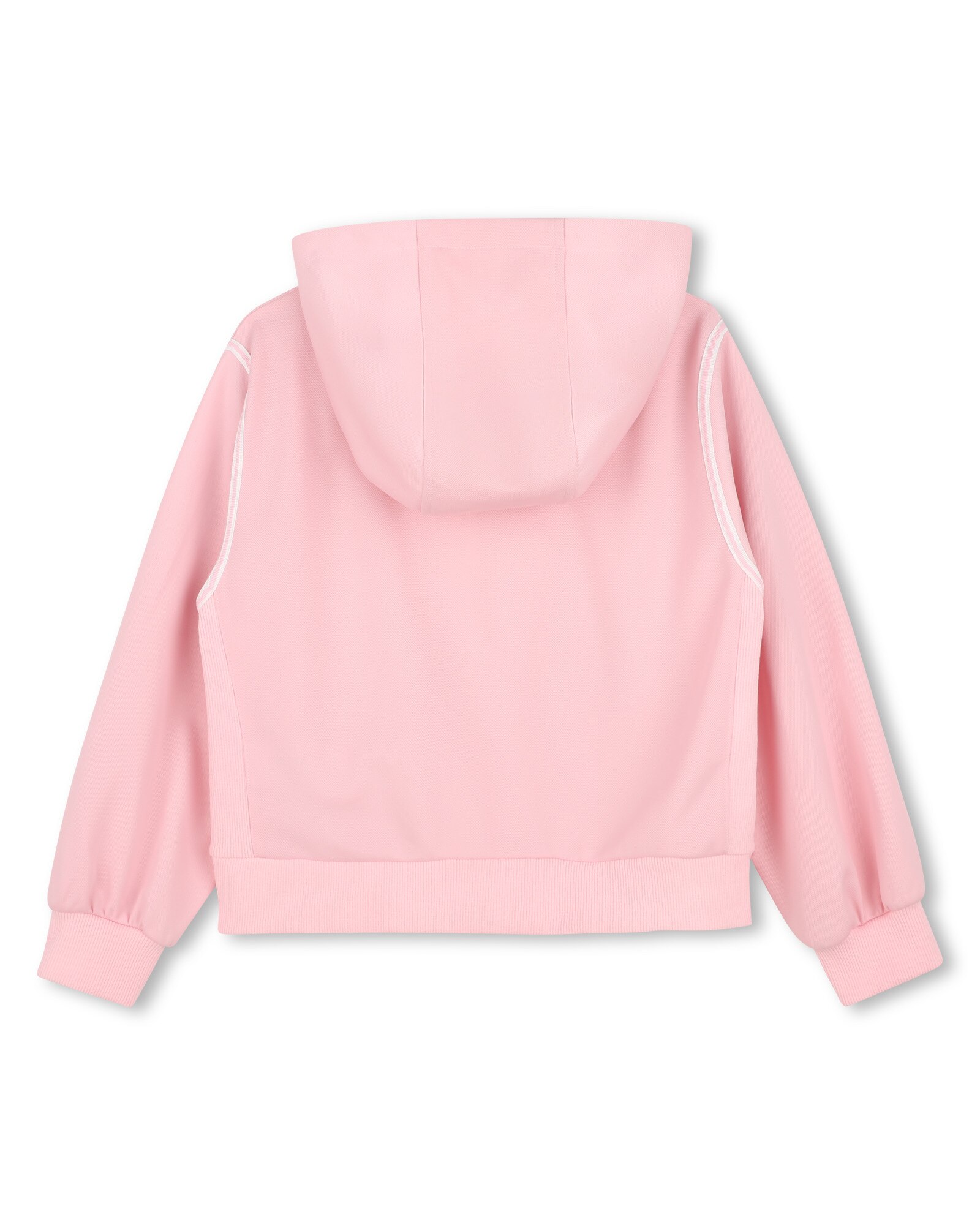 Sudadera con capucha de niña con estampado grande - Kenzo Kids - Rosa Rosa-3