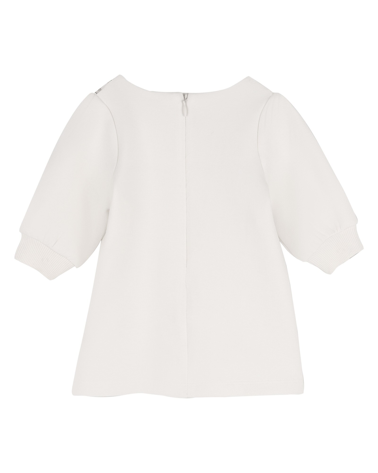 Vestido de bebé niño de manga larga con fantasía - Marc Jacobs - Crema Crema-3