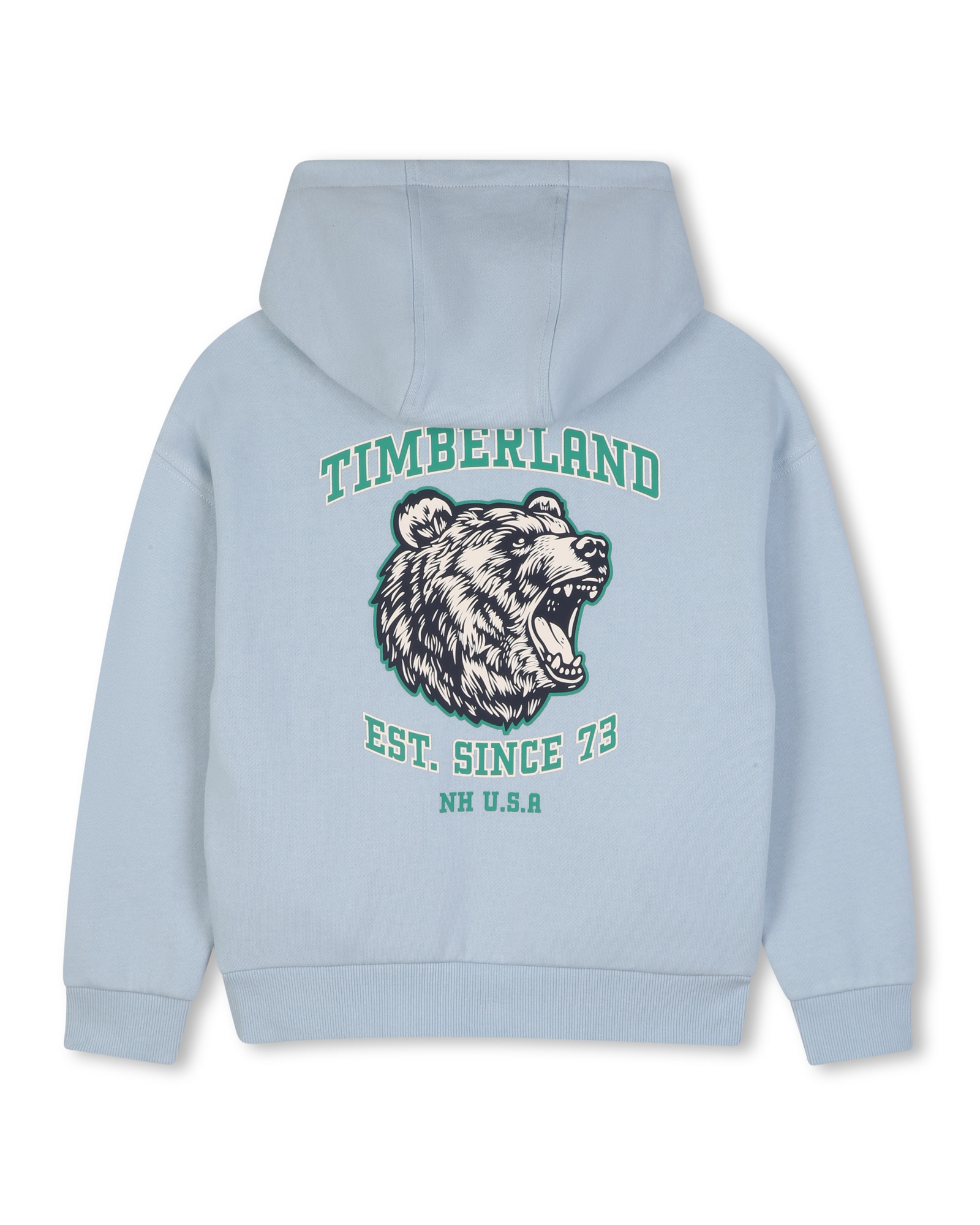 Sudadera con capucha de niño con estampado grande - Timberland - Azul claro Azul claro-3