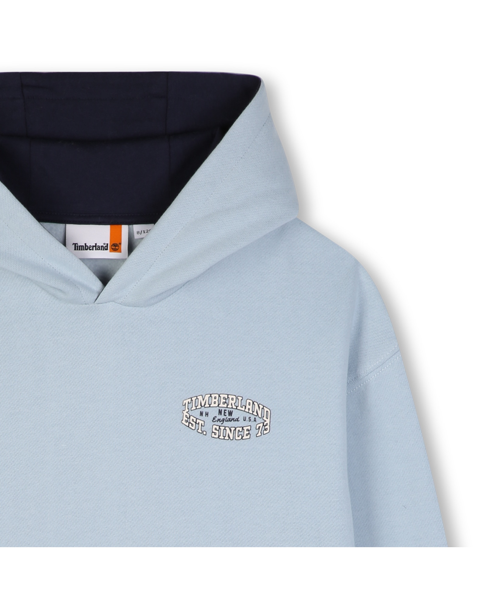 Sudadera con capucha de niño con estampado grande - Timberland - Azul claro Azul claro-2