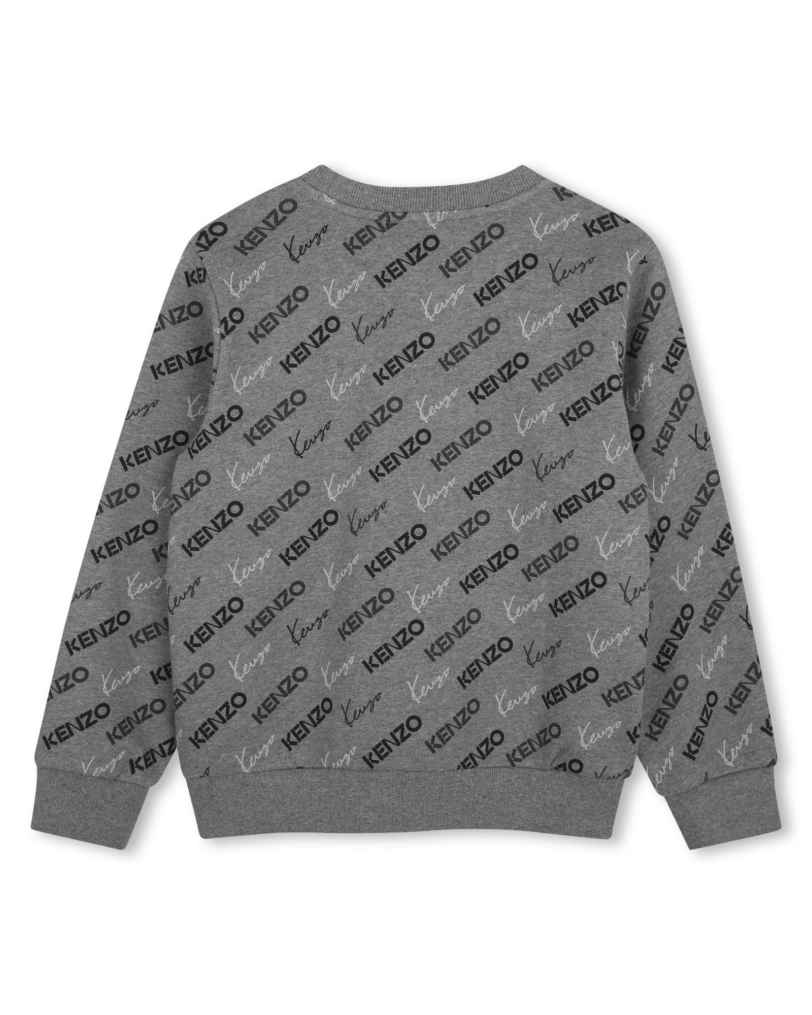 Sudadera con capucha de niño con fantasía - Kenzo Kids - Gris claro Gris claro-3