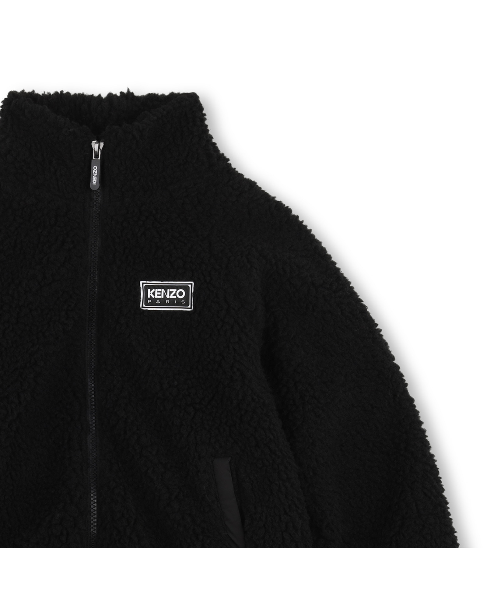 Cazadora de niño con estampado grande - Kenzo Kids - Negro Negro-2
