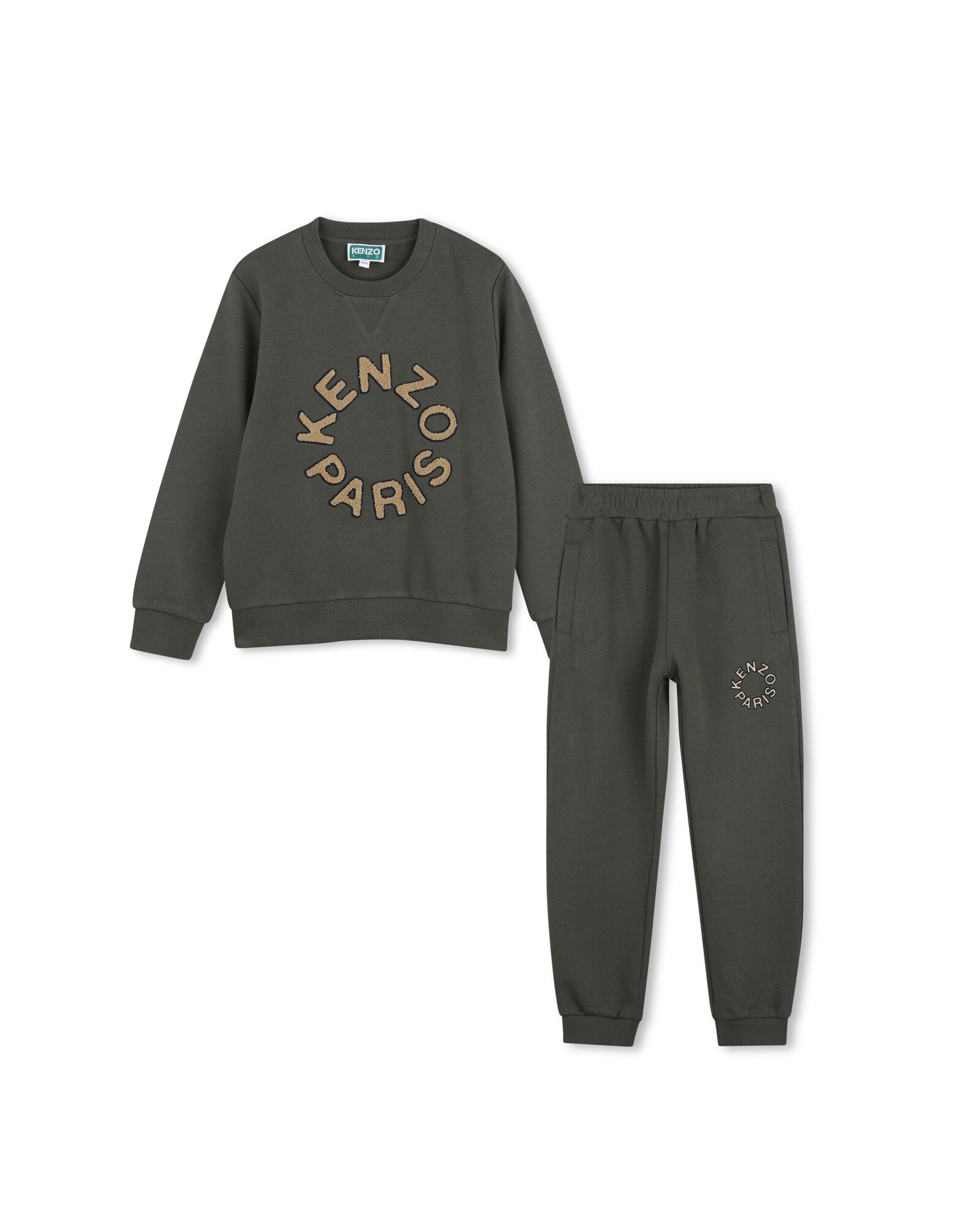 Imagen 1 de Conjunto de niño con estampado grande - Kenzo Kids - Verde Verde