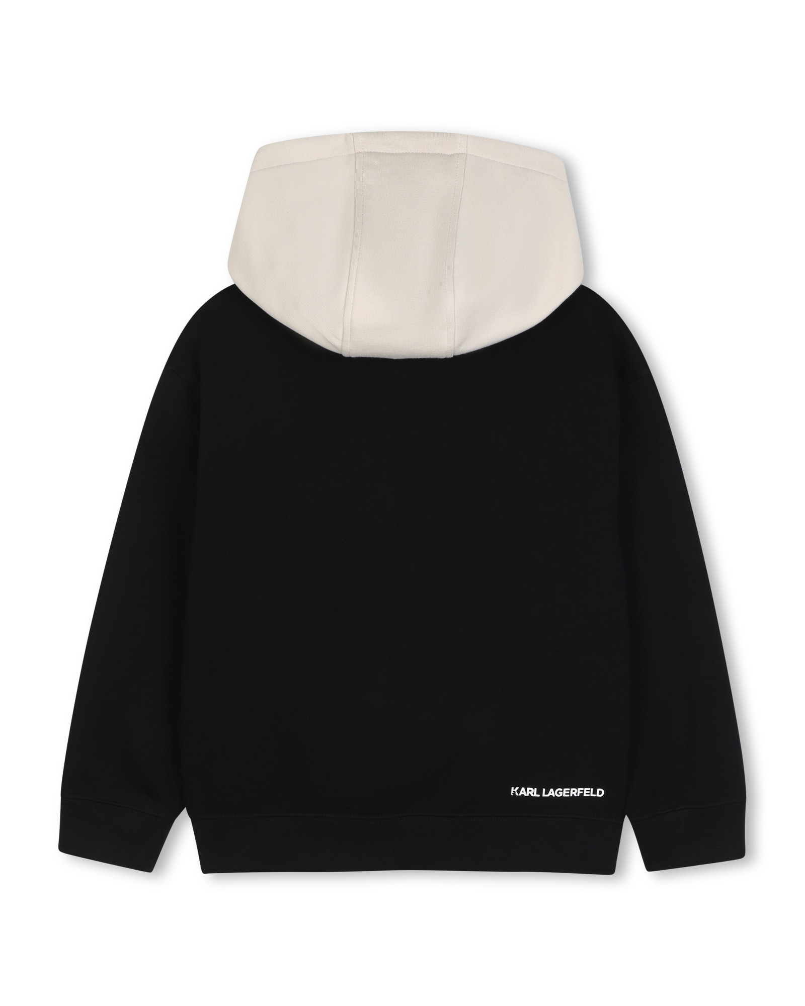 Imagen 3 de Sudadera con capucha de niño con estampado grande - Karl Lagerfeld Kids - Negro Negro
