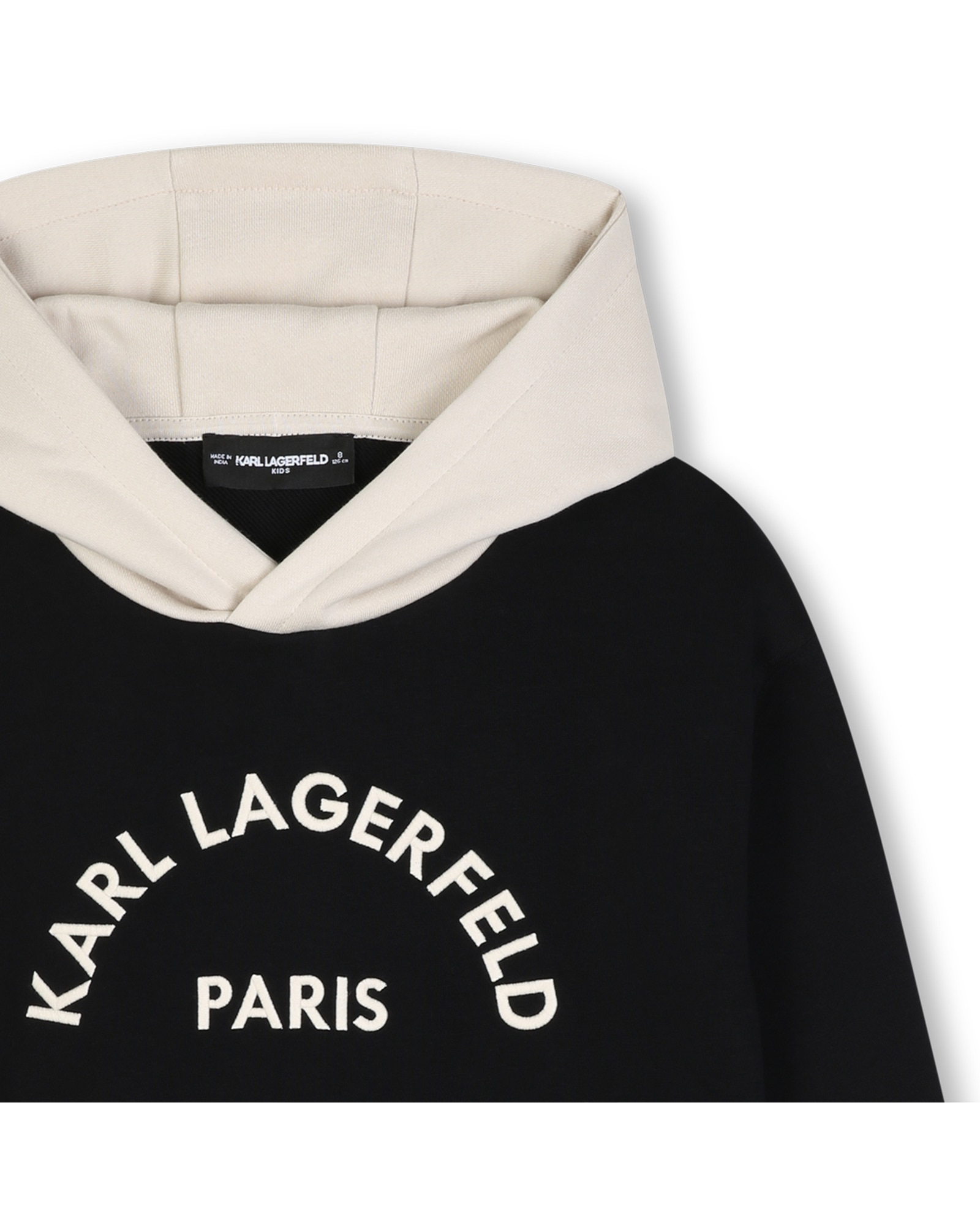 Imagen 2 de Sudadera con capucha de niño con estampado grande - Karl Lagerfeld Kids - Negro Negro