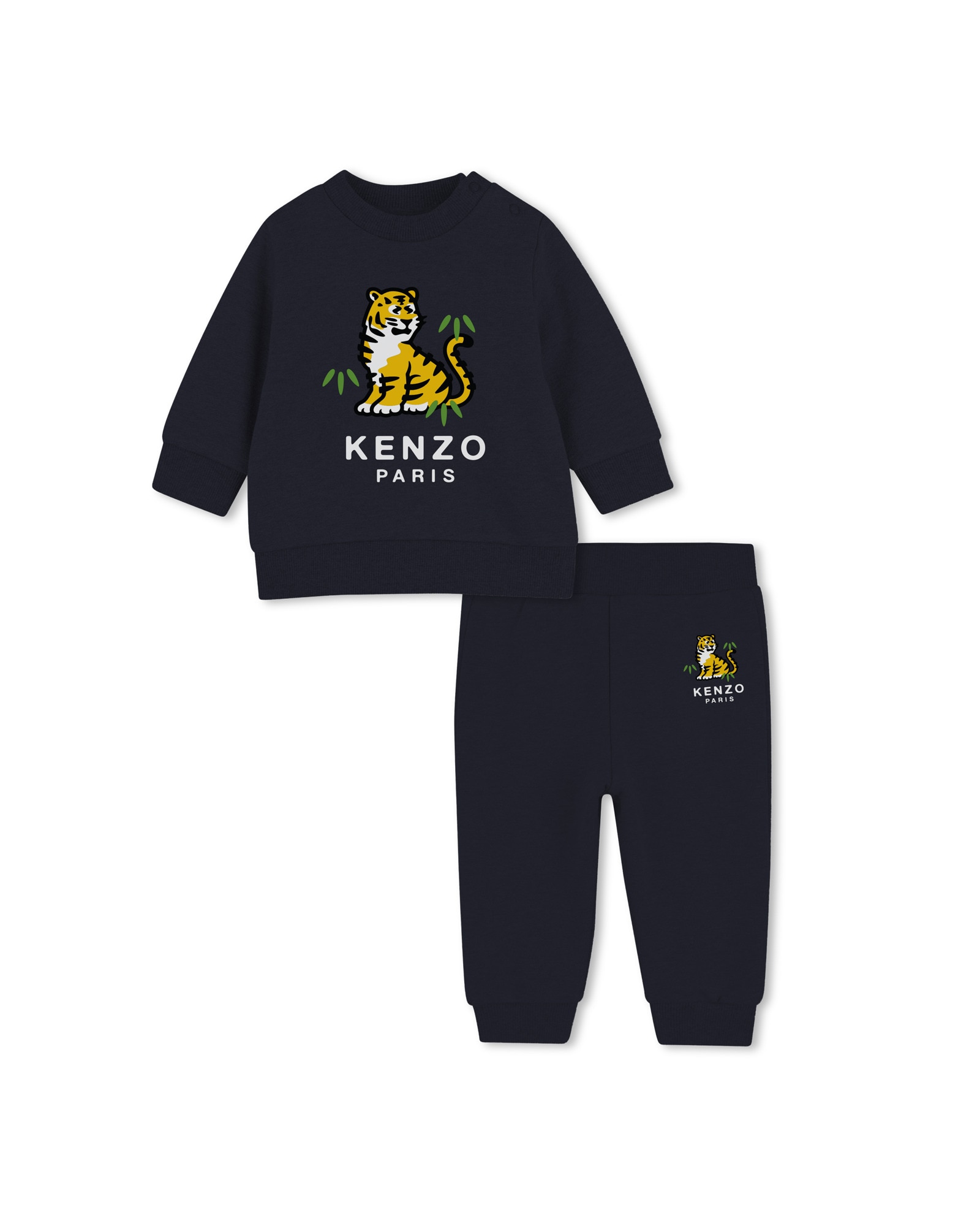 Imagen 1 de Conjunto de niño con estampado grande Azul marino