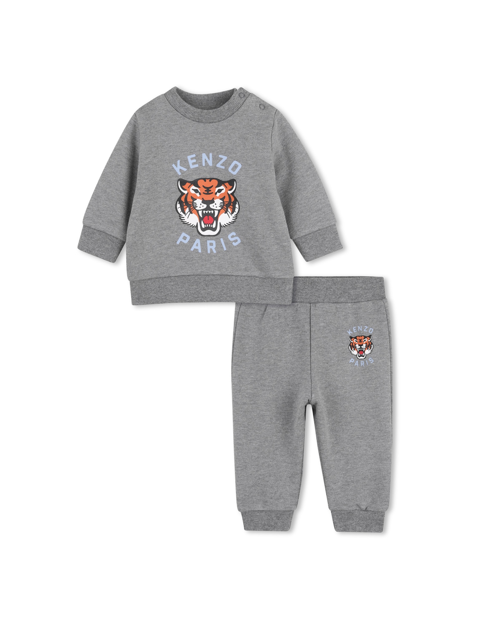 Imagen 1 de Conjunto de niño con estampado grande - Kenzo Kids - Gris claro Gris claro
