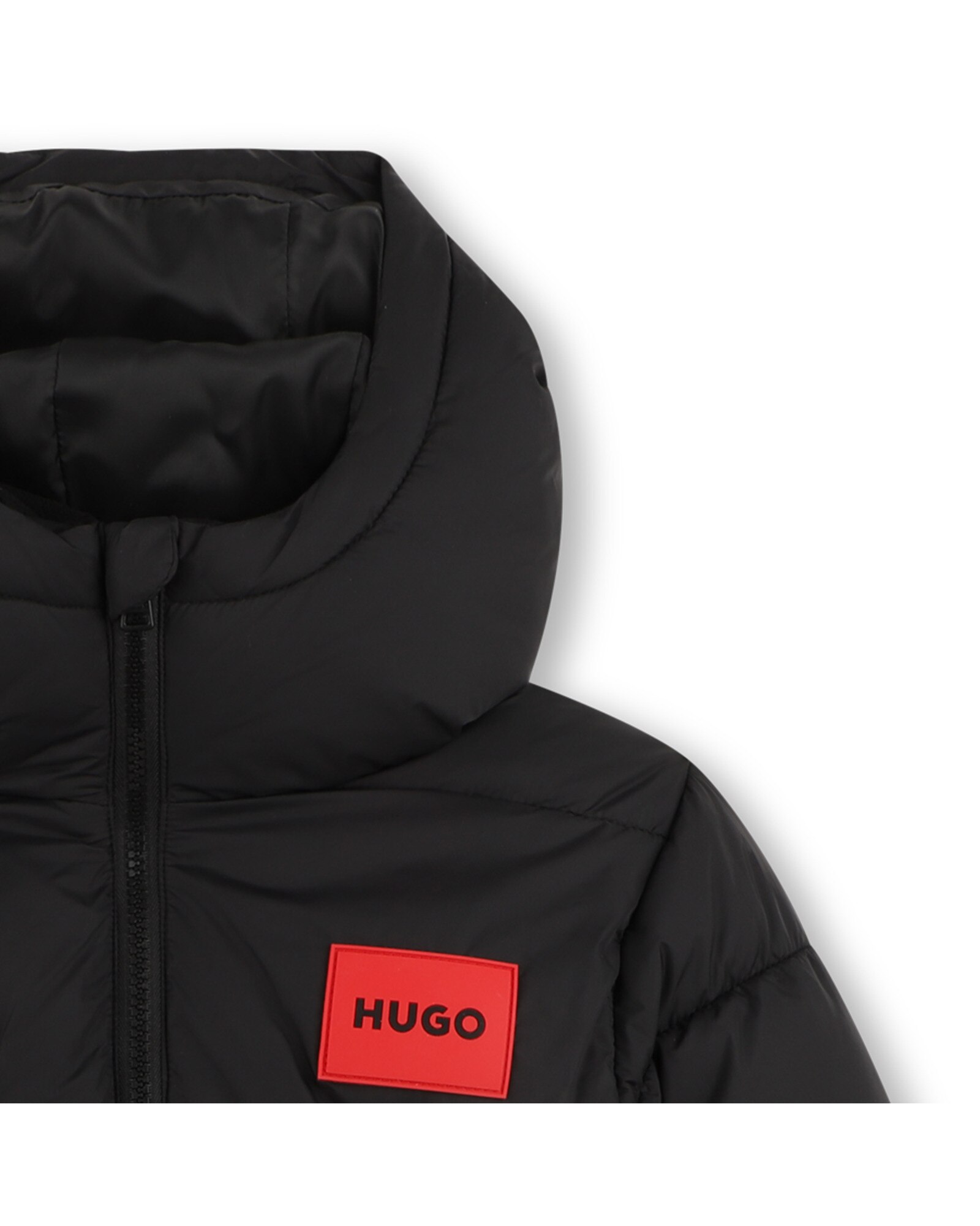 Abrigo de niño liso - Hugo - Negro Negro-2