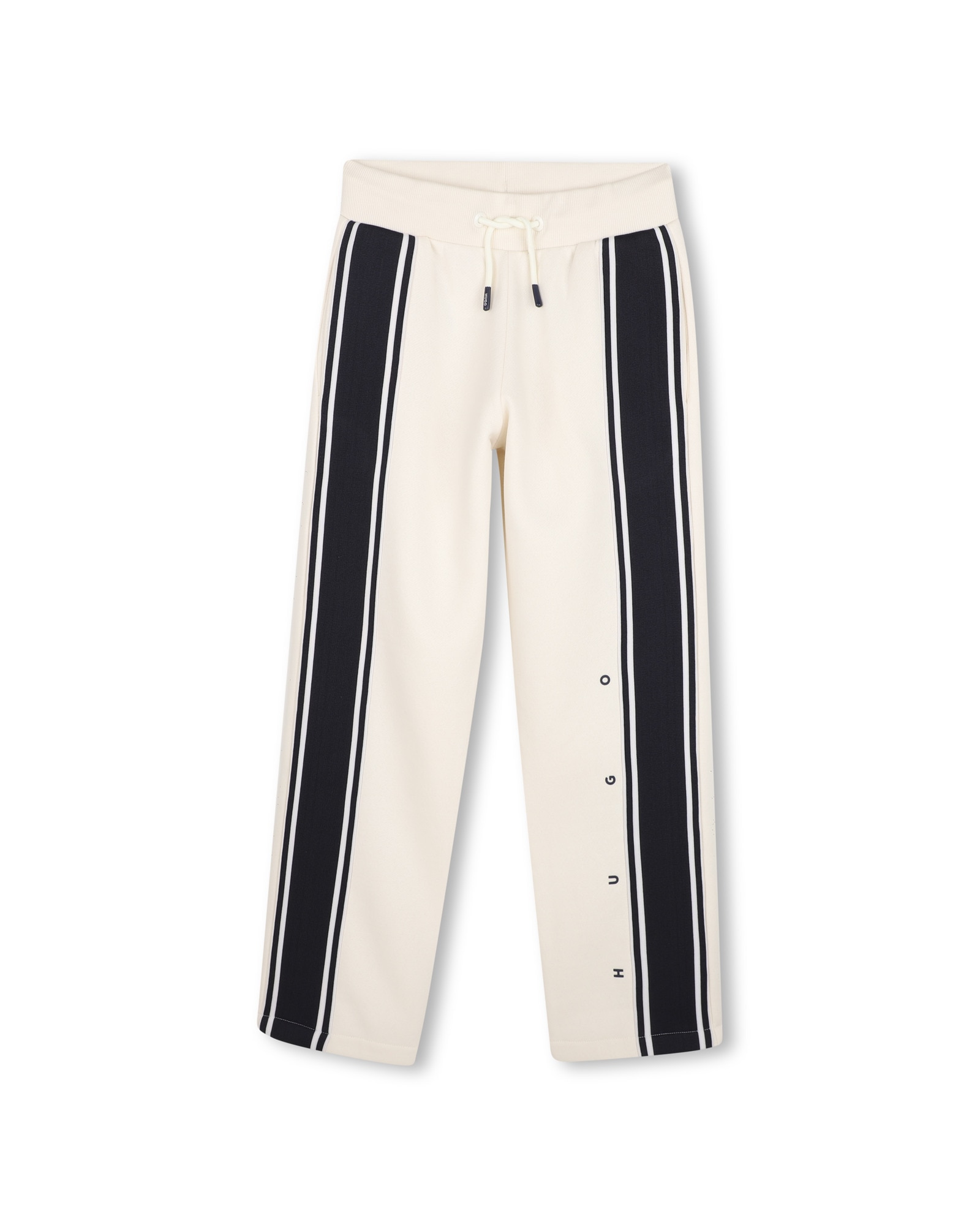 Imagen 0 de Pantalón cinco bolsillos de niño con rayas Blanco